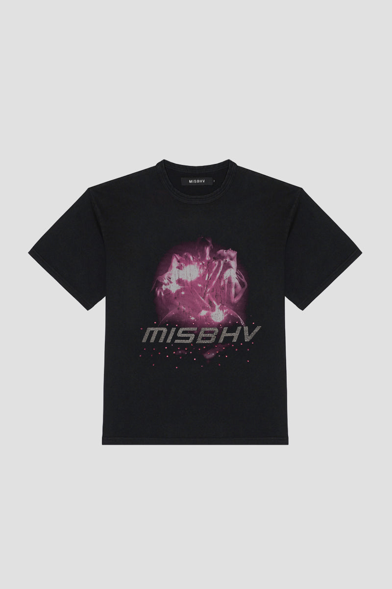 2001 T-Shirt Black/Pink