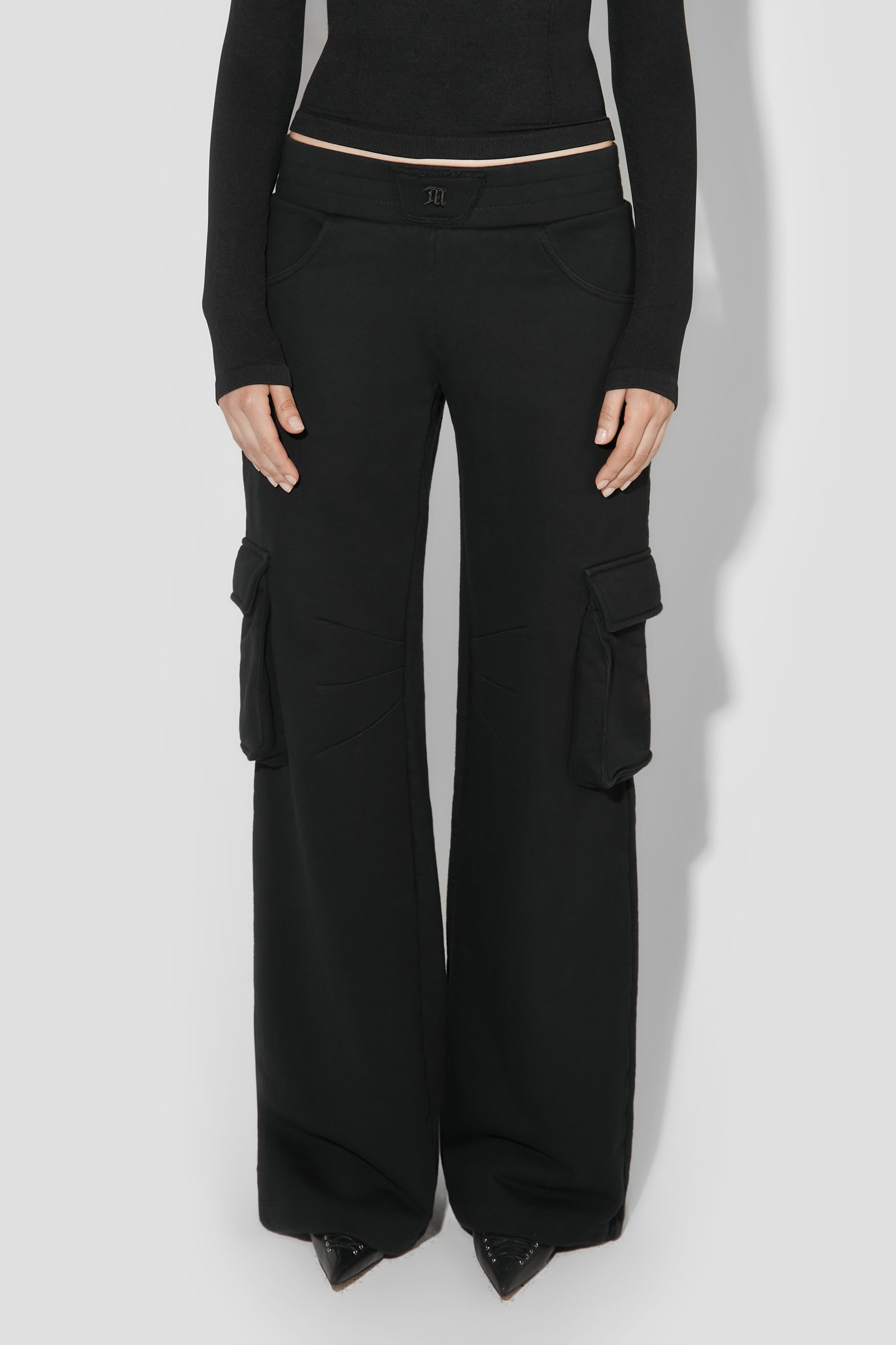 パンツ [COLLINA STRADA] CARGO SWEATPANT BLACK HEART assemblynewyork20250509220852.