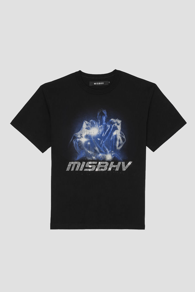 2001 T-Shirt Black/Blue