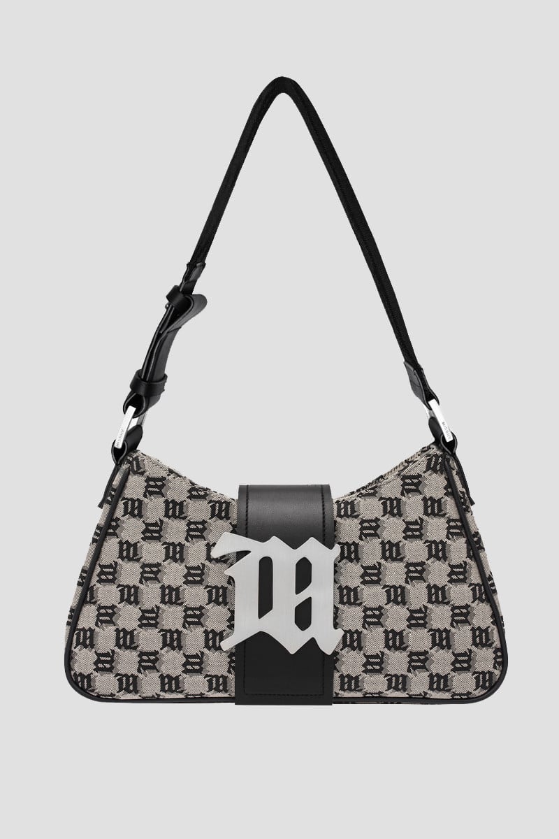 The store Jacquard Monogram Medium Tote