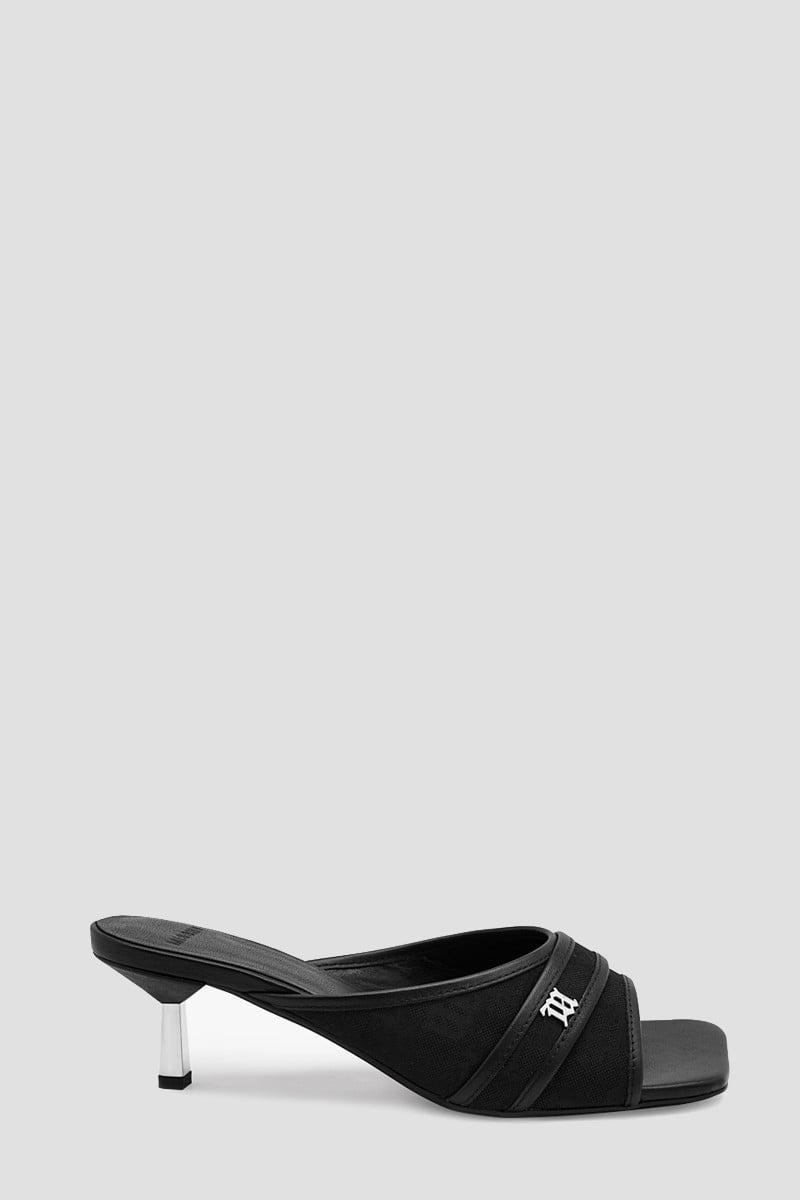 【関税込み】MISBHV ブルー Sasha スリッポン ヒールサンダル Sasha Slip On Sandal Black