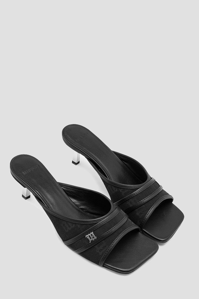 【関税込み】MISBHV ブラック Sasha スリッポン ヒールサンダル Sasha Slip On Sandal Black