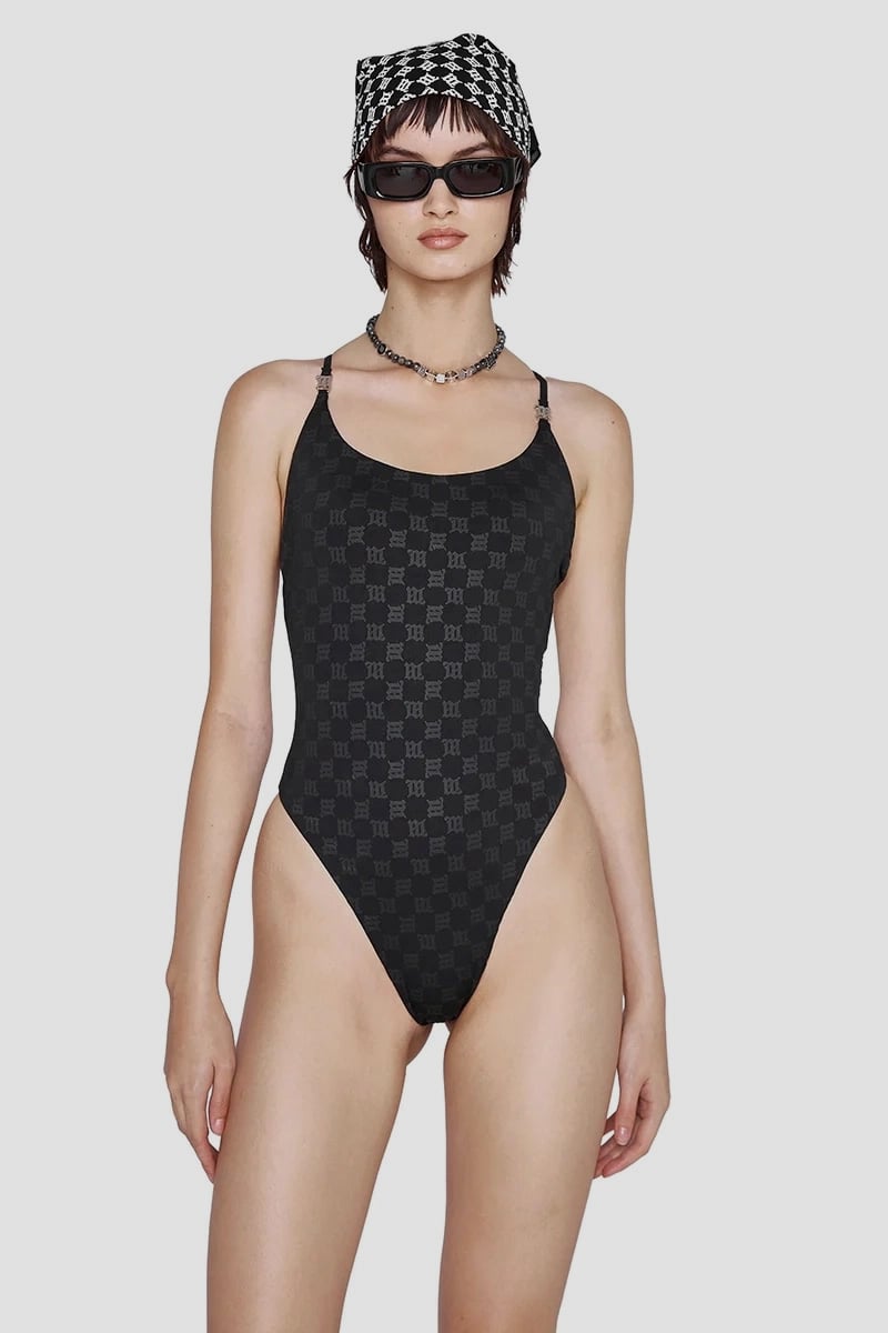 Swim Signature Monogram One Piece