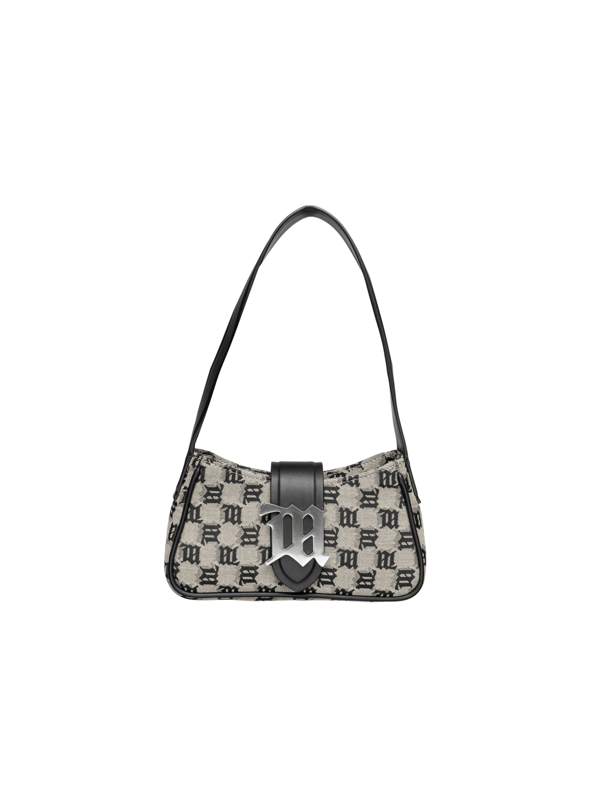 Jacquard Monogram Shoulder Bag Mini