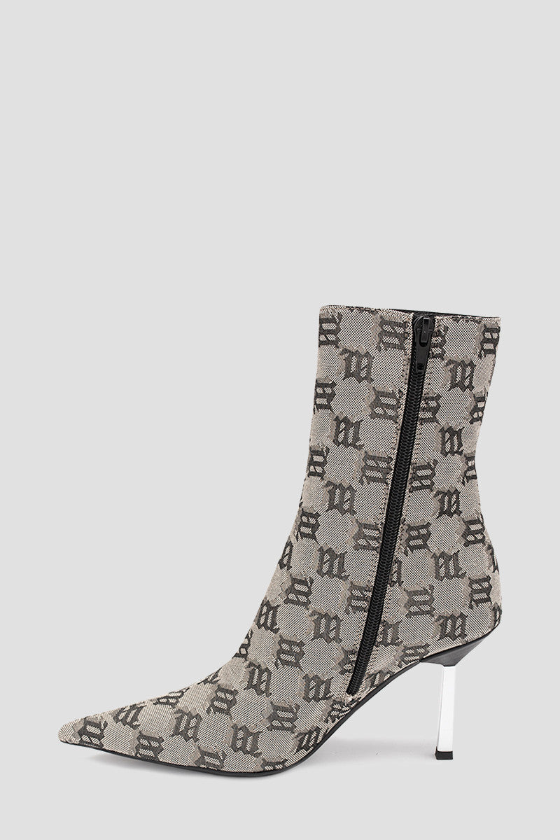 Sasha Ankle Boot Monogram