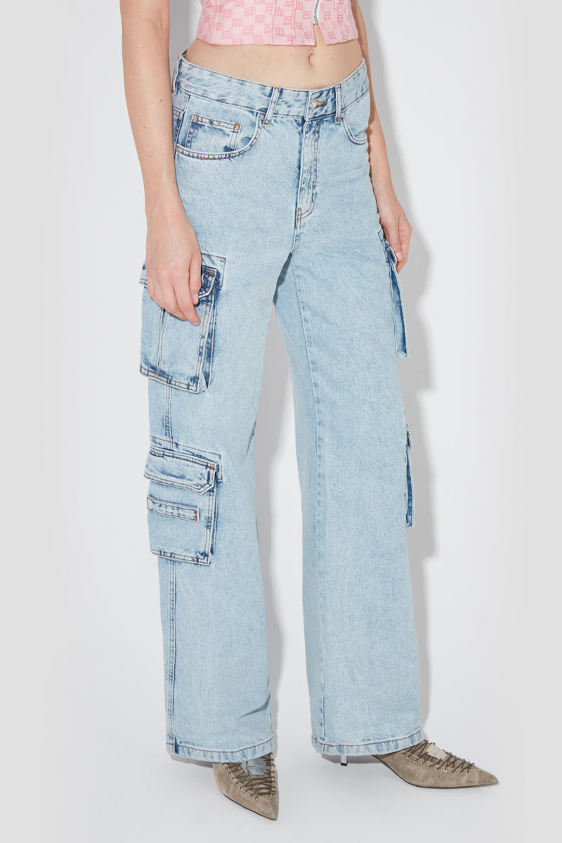 Denim Skater Trousers