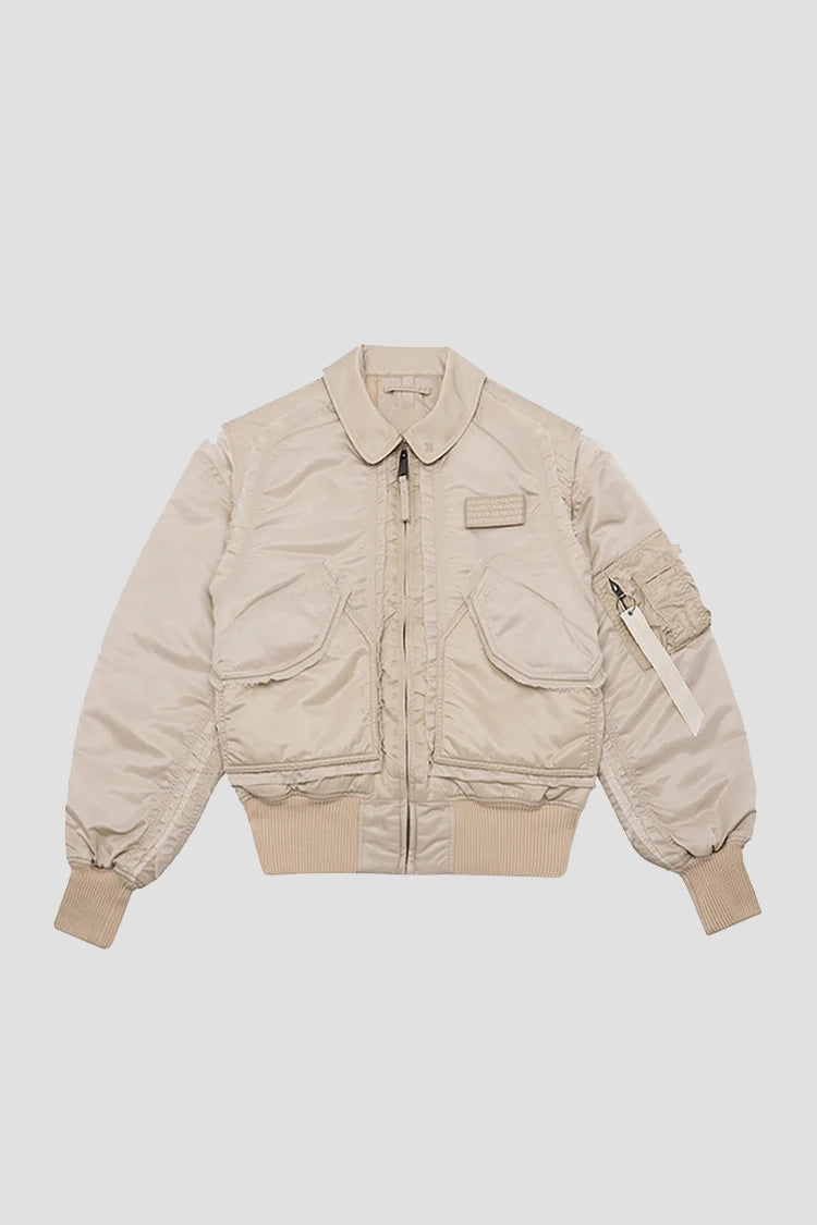 ジャケット MISBHV Woman Jacket Beige 3021W133 BLACK/BEIG OUTERWEAR