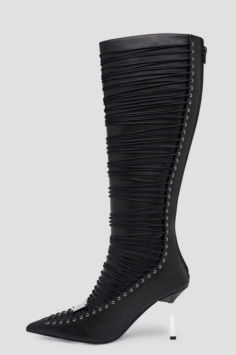 High Heel Anastazja Knee High Boot