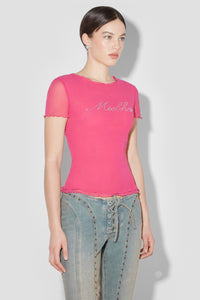 Misbhv Crystal Mesh Baby T-Shirt