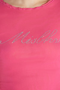 Misbhv Crystal Mesh Baby T-Shirt