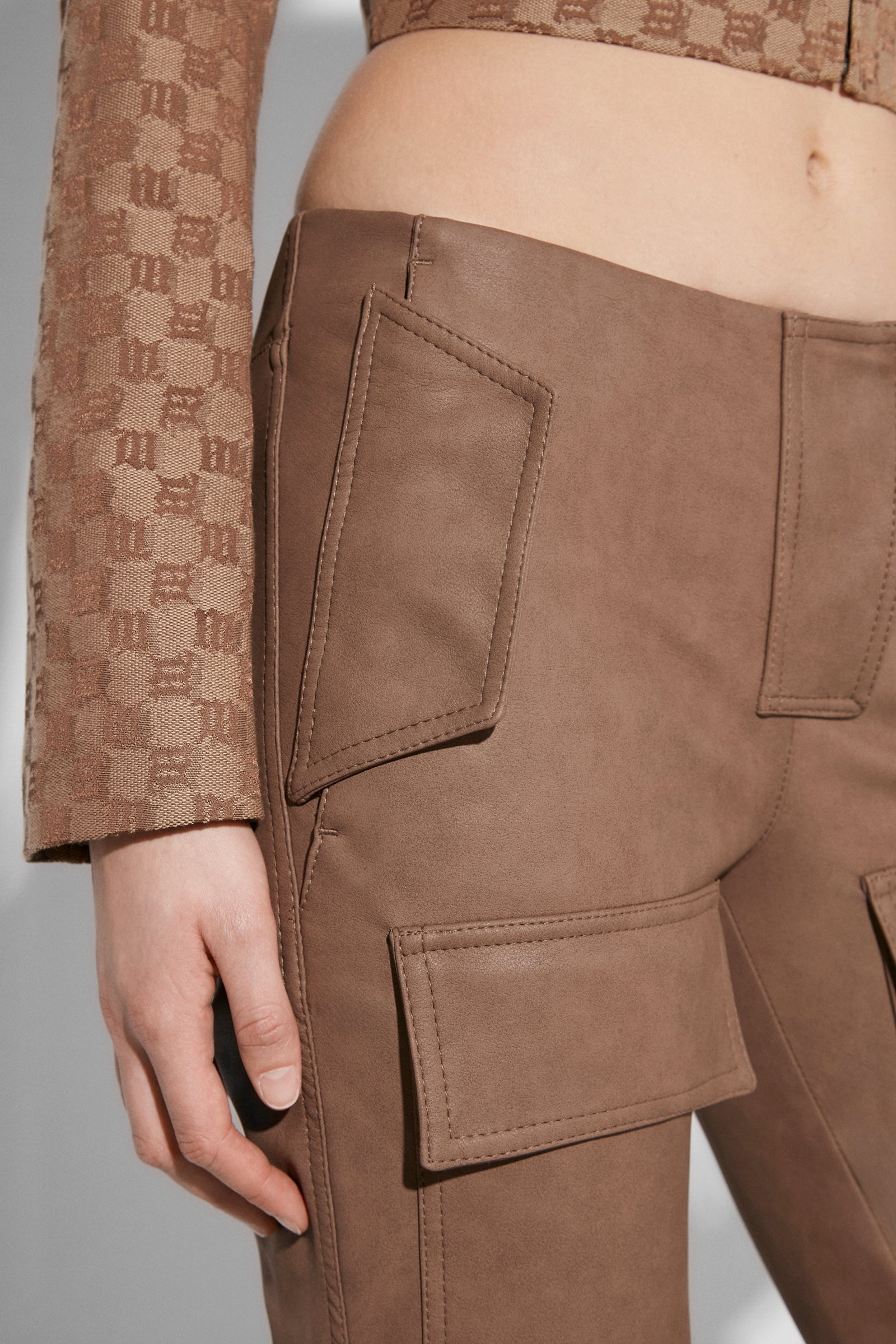 パンツ Misbhv Faux Suede Moto Pants MISBHV Faux Suede Moto Pants in Black | Lyst