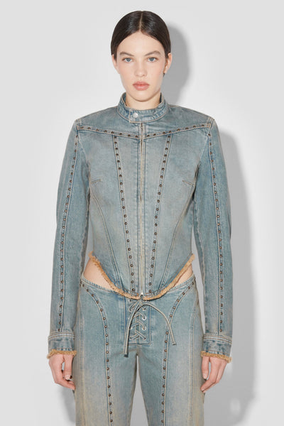 ジャケット・アウター MISBHV Heads Damage DenimJacket MISBHV damage denim jacket MISBHV Heads Damage DenimJacket Misbhv