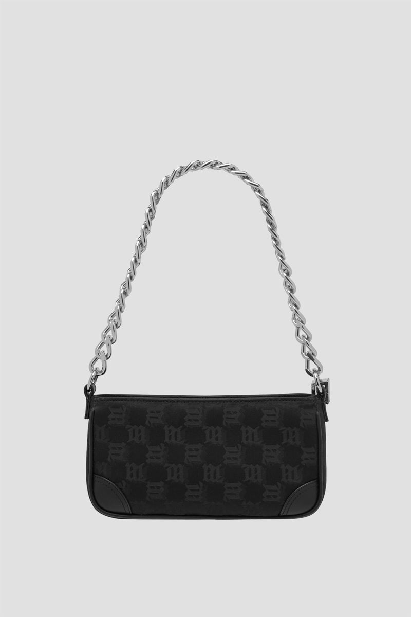 Nylon Monogram Chain Babe Bag