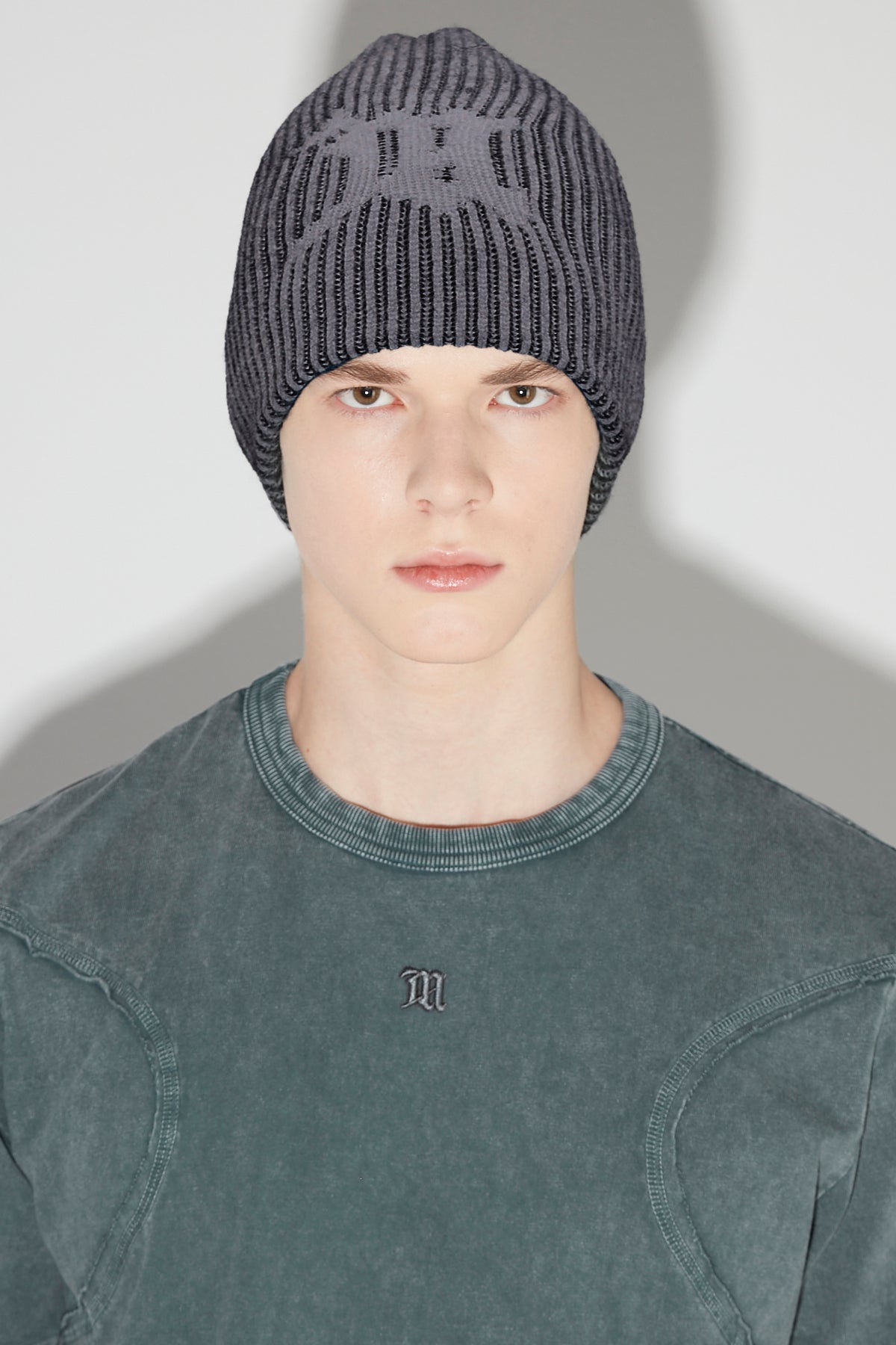 Pleated Rib Beanie