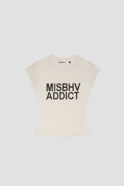 MISBHV // Black Rhinestone Print T-Shirt – VSP Consignment