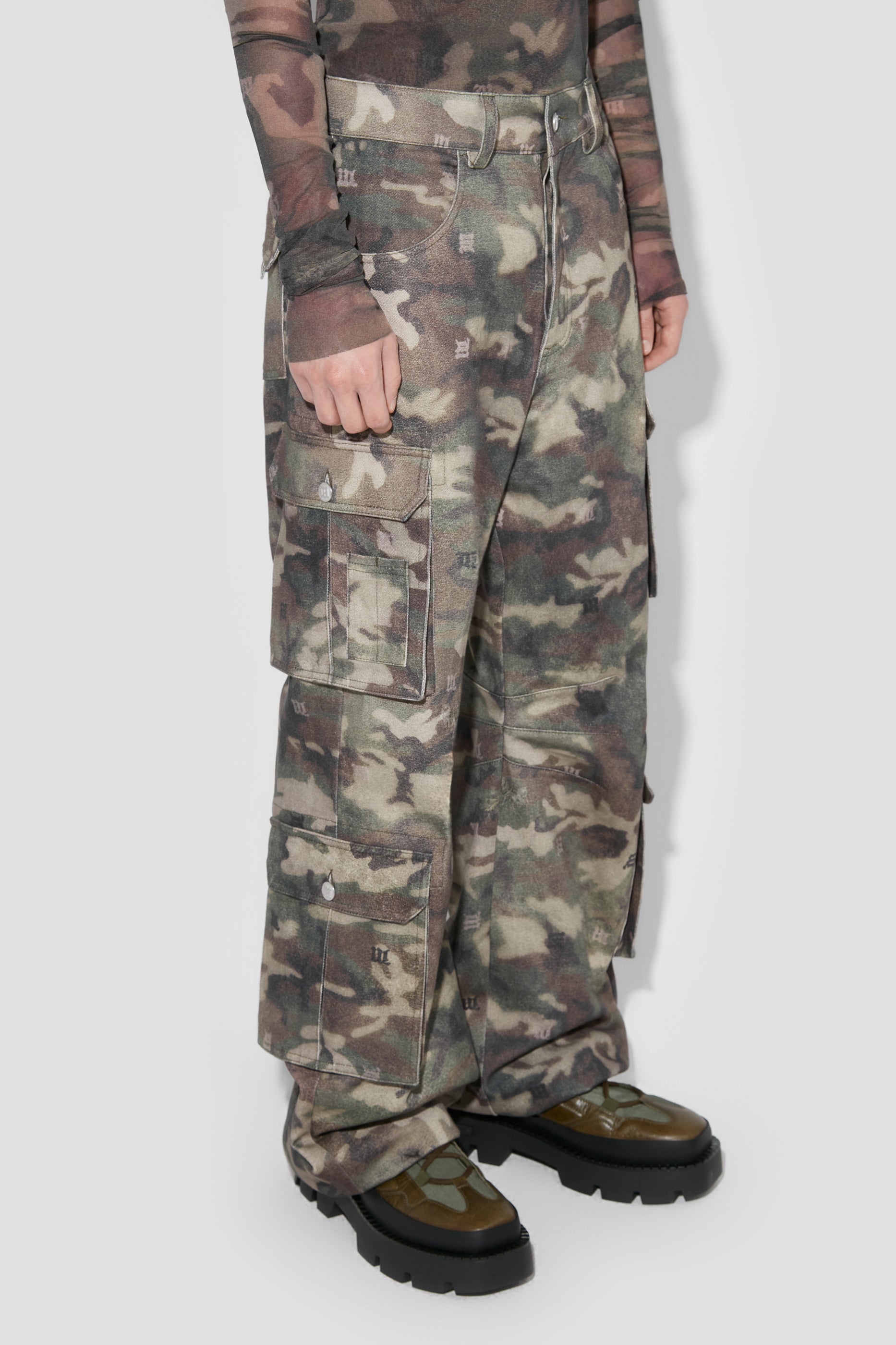 Cotton Cargo Trousers