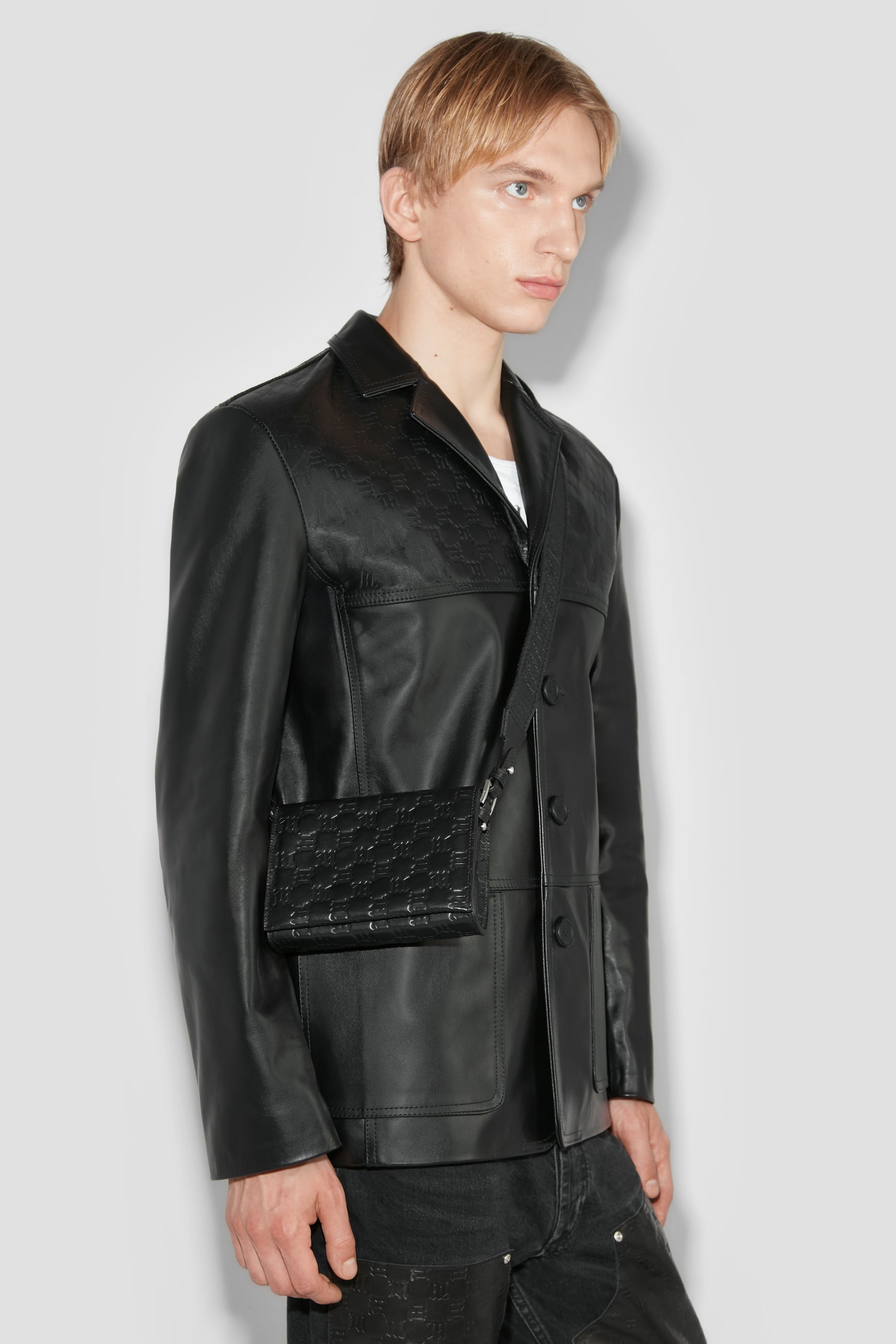 Davide Leather Blazer