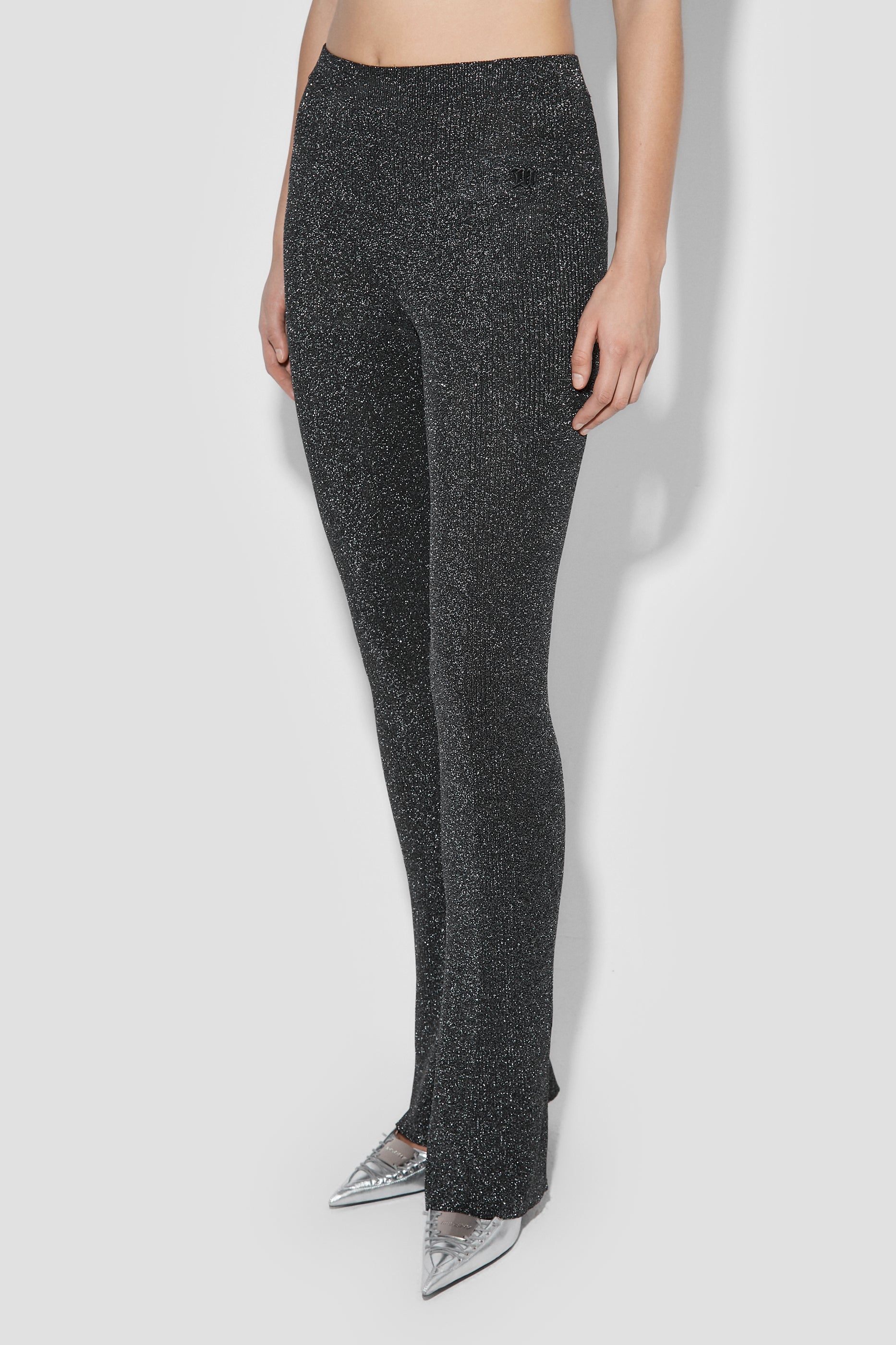 Knitted Flared Trousers