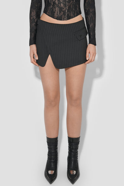 【MISBHV】SPORT MINI SKIRT_BLACK/WHITE Misbhv Performance Mini Skirt In Black / White | ModeSens