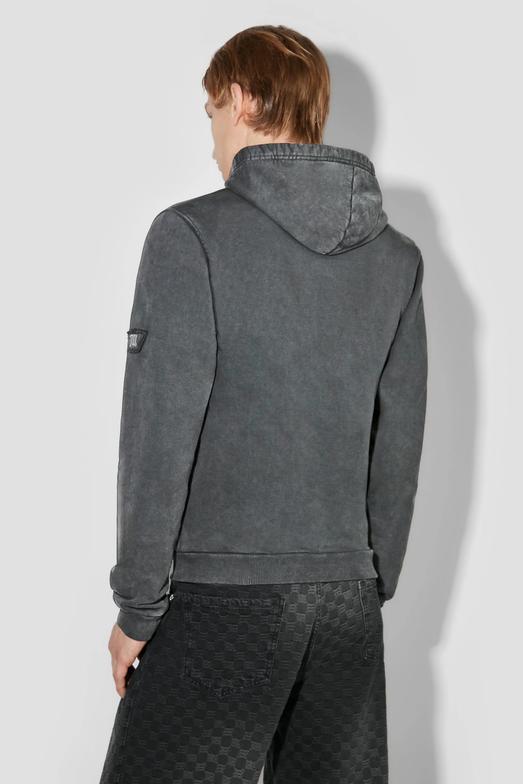 Trapezoid Zipped Hoodie