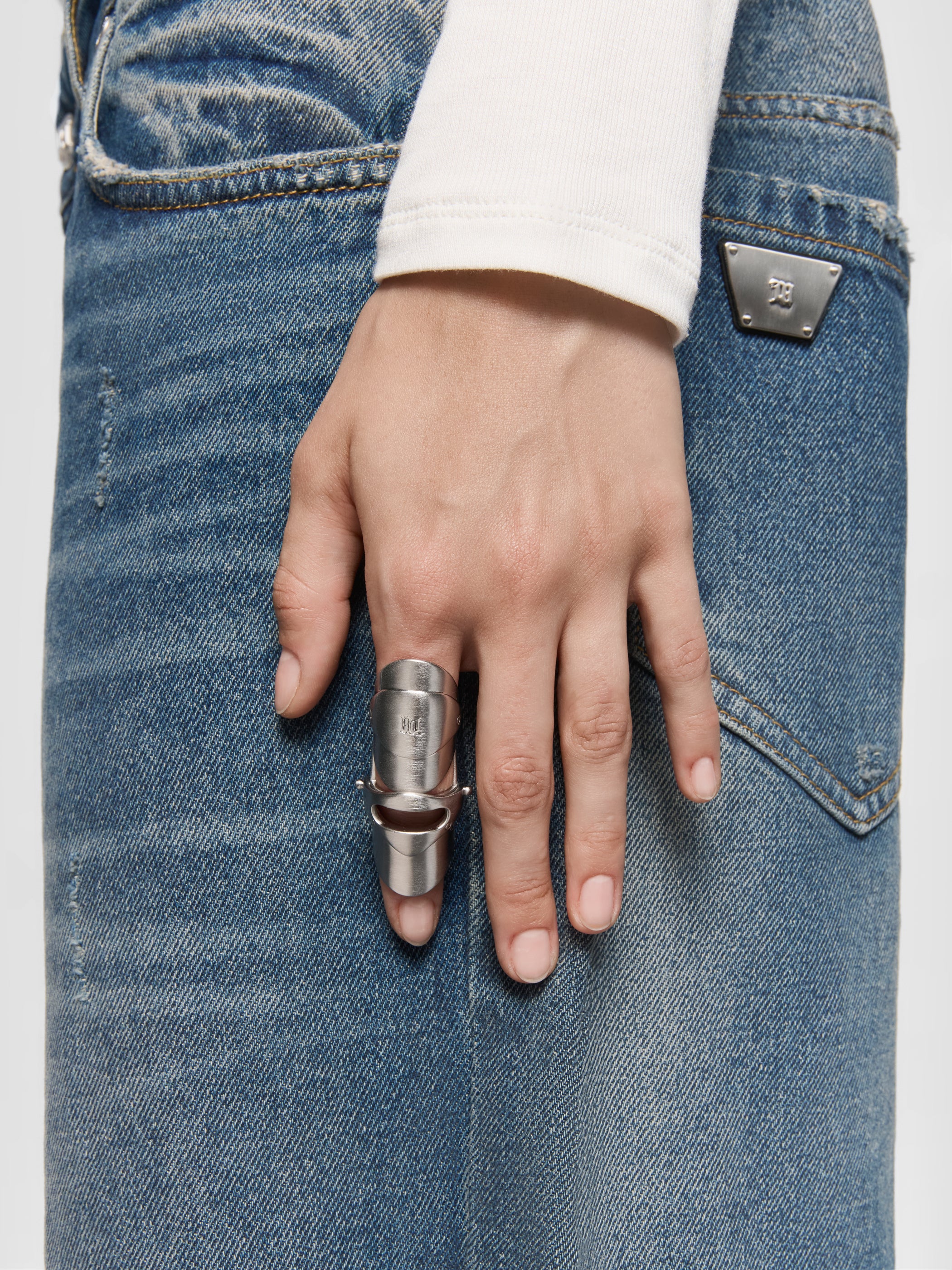 VINTAGE ARMOR RING SILVER リング シルバー 825 Vintage Armor Ring - Etsy