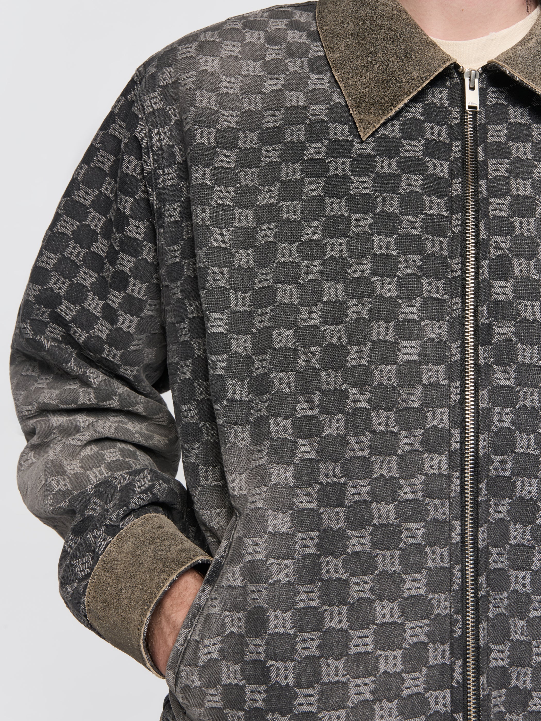 MISBHV グラフィックデストロイデニムジャケット S Denim Monogram Work Jacket