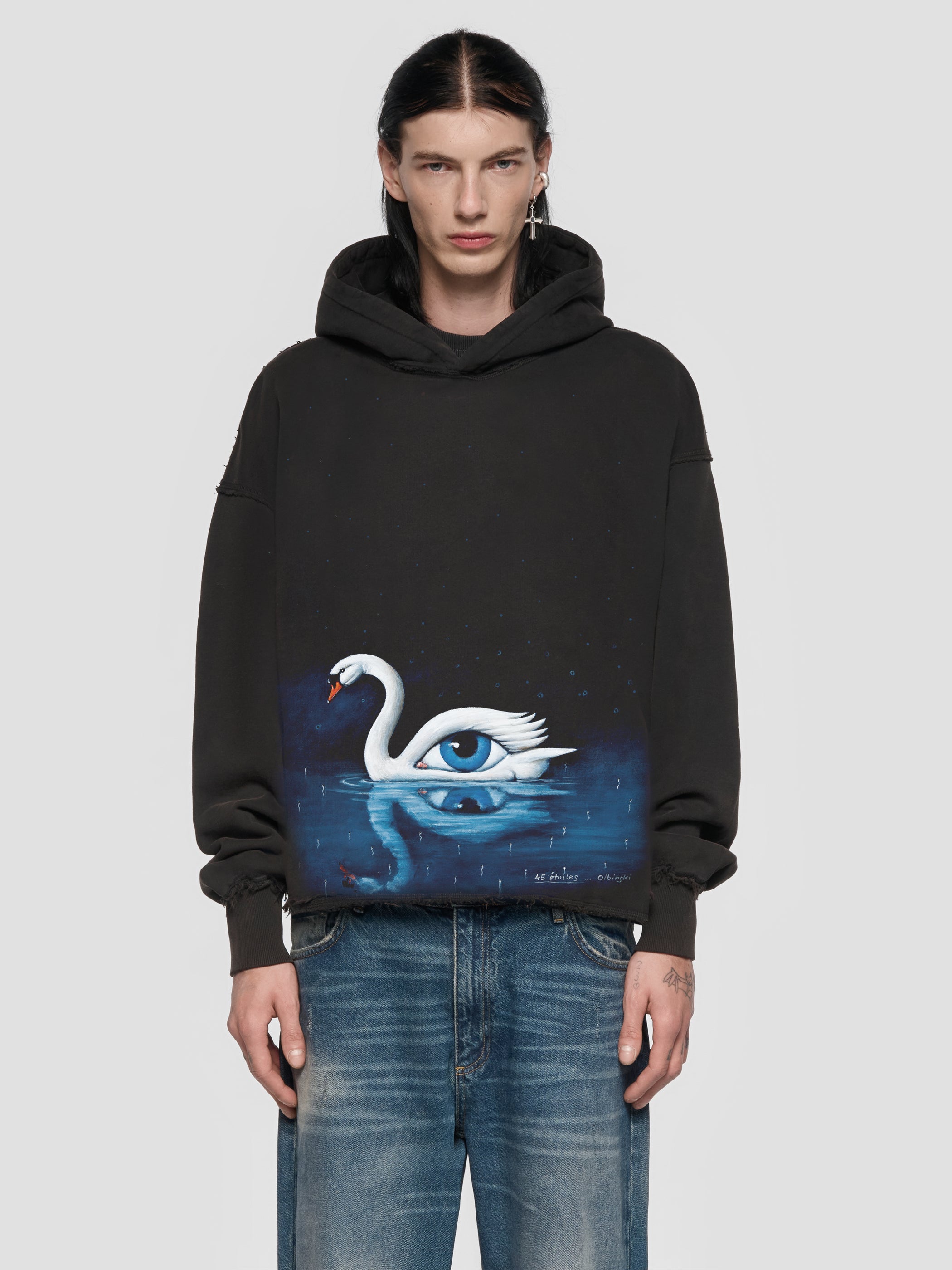 Olbinski Edition Crystal Swan Hoodie