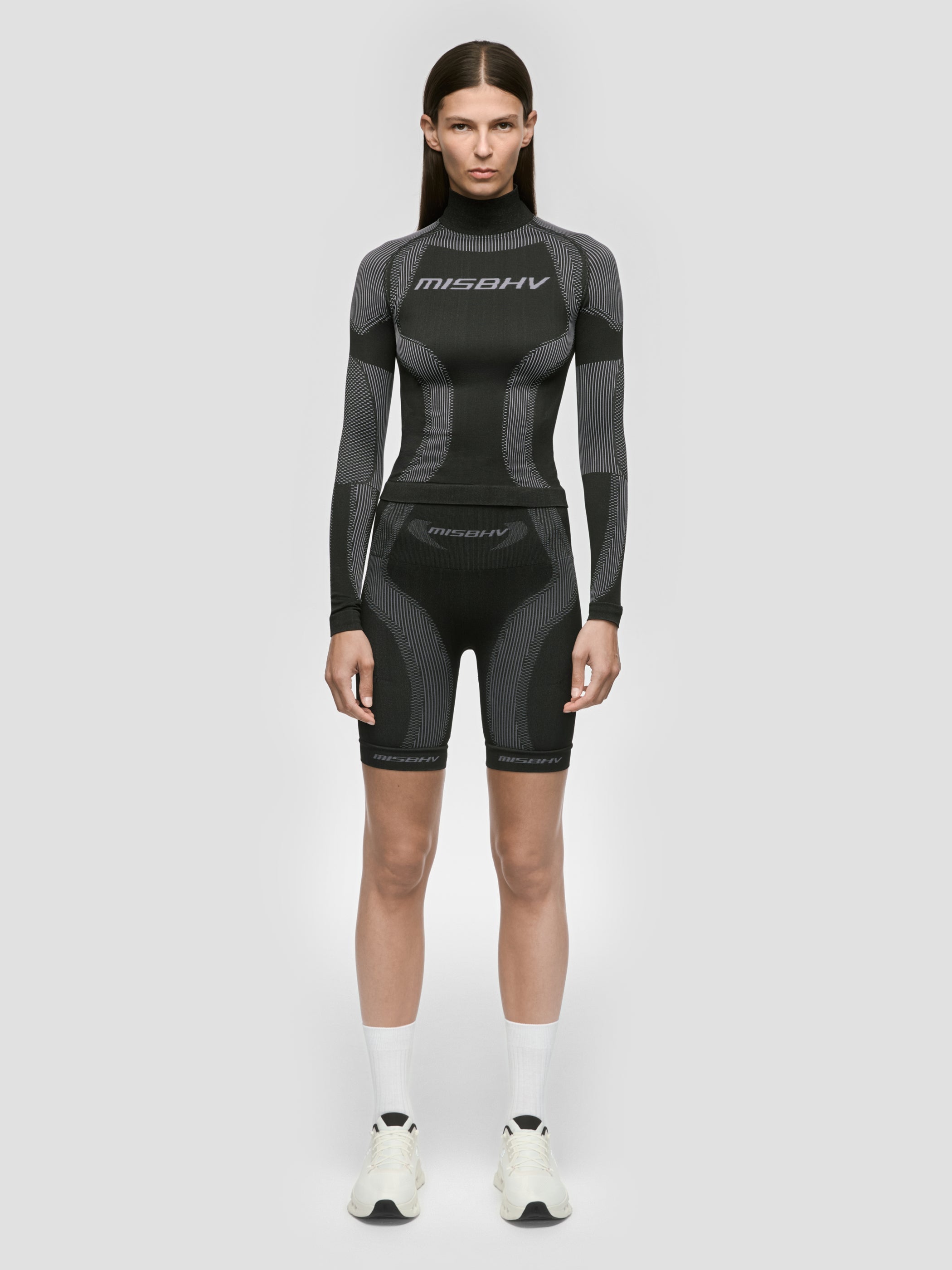 Sport Biker Shorts Muted Black