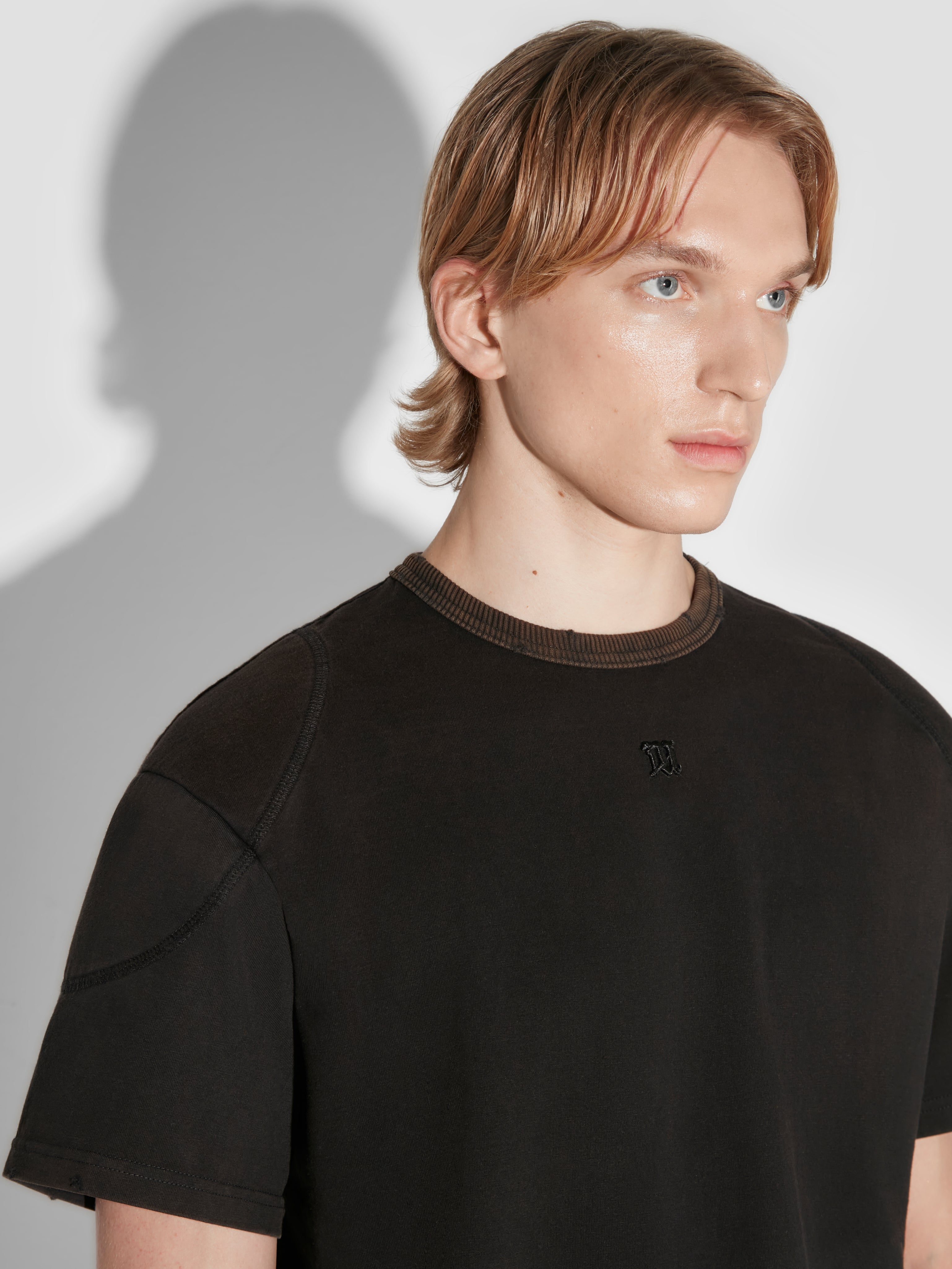 【MISBHV】M Football Muscle T-Shirt Misbhv M Football Muscle T-shirt In Black | ModeSens