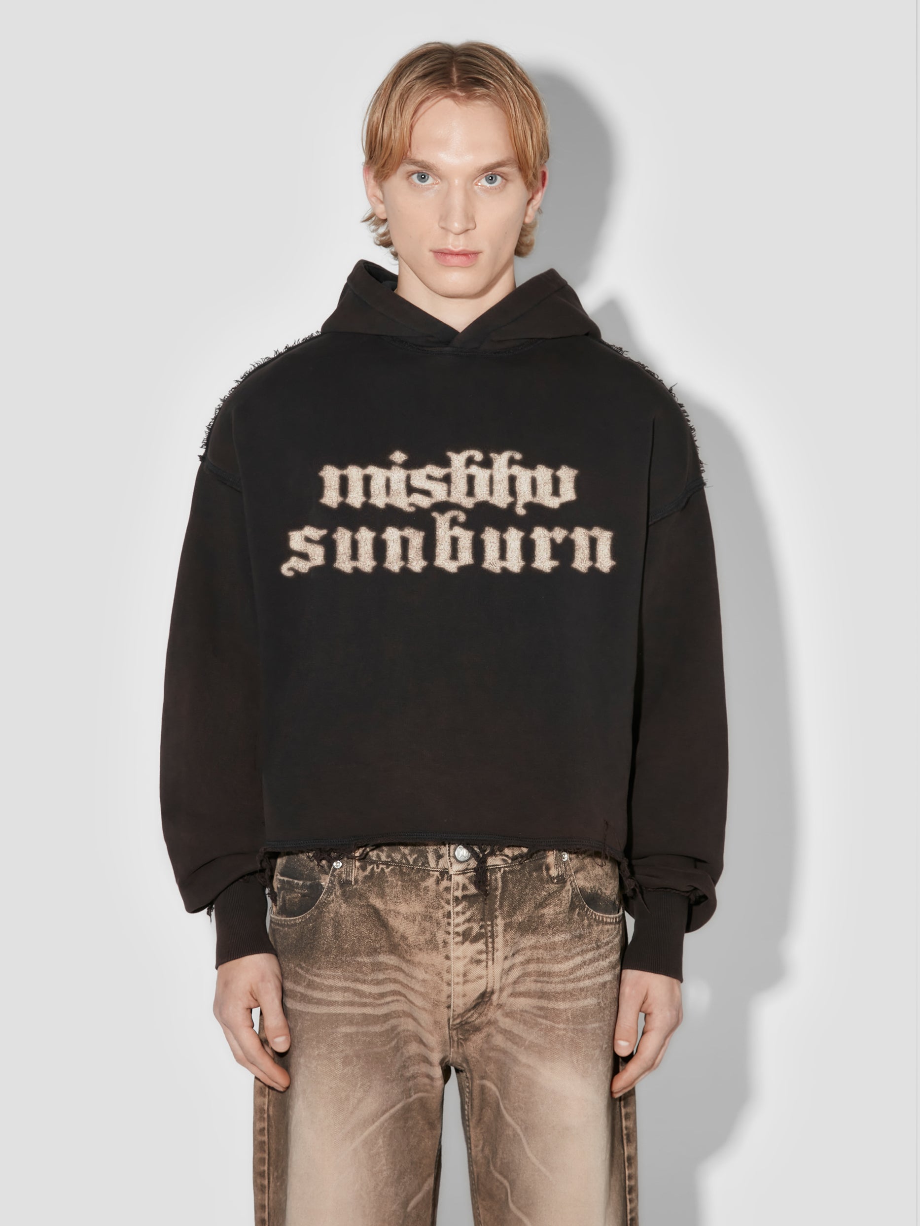 Misbhv Sunburn Cropped Hoodie