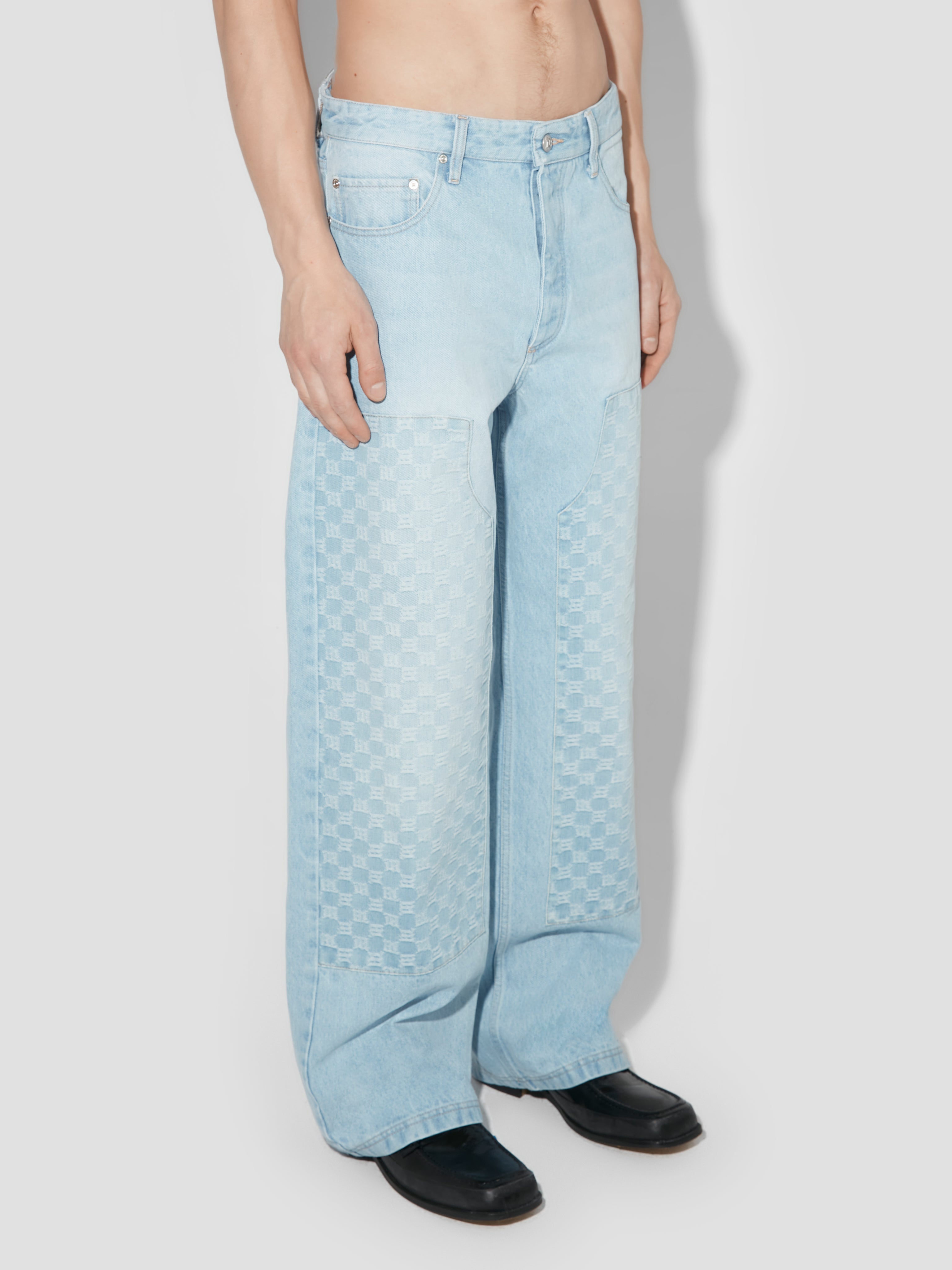 Monogram Carpenter Denim Trousers