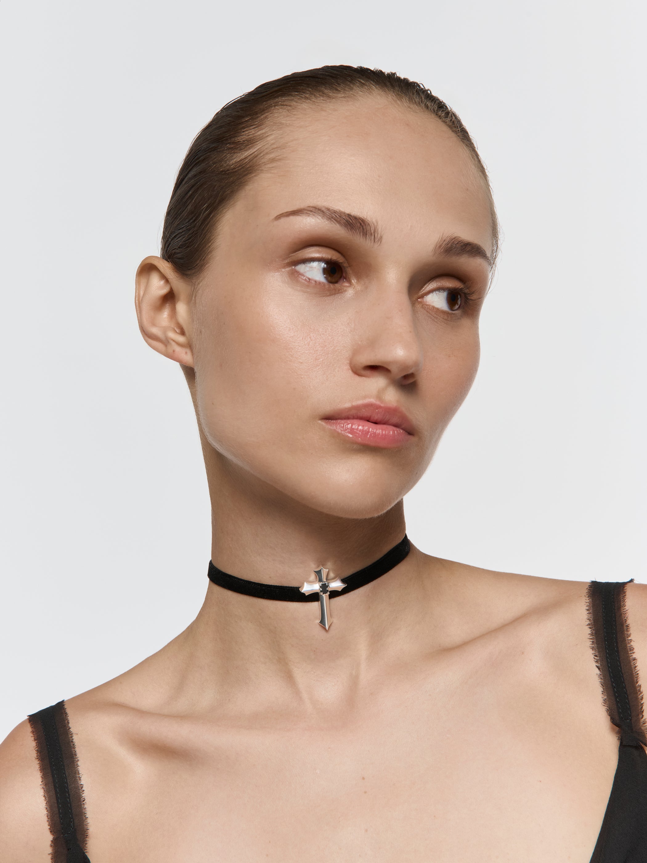 Choker With Ribbon