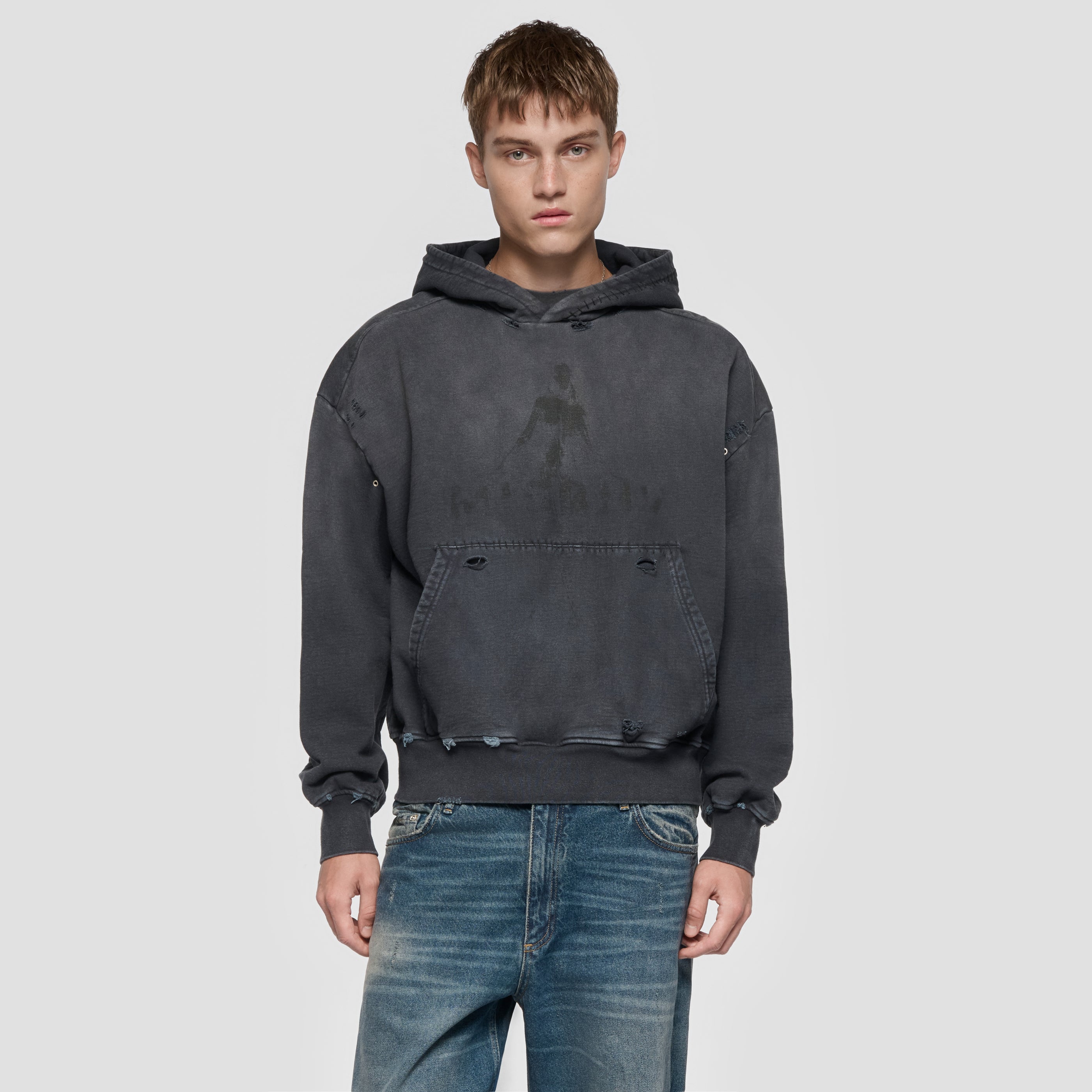Vintage Washed Out Hoodie