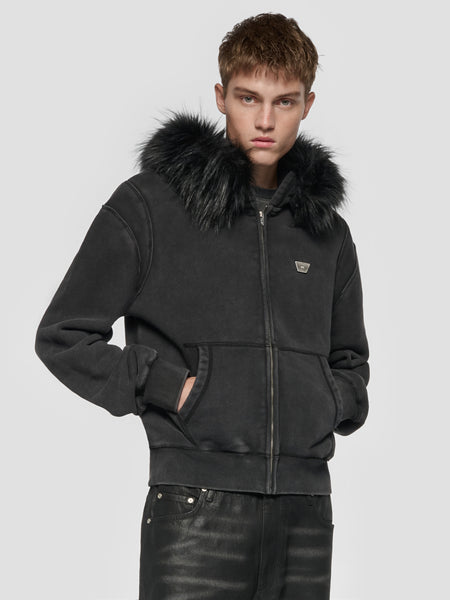 Teddy Fur Hoodie