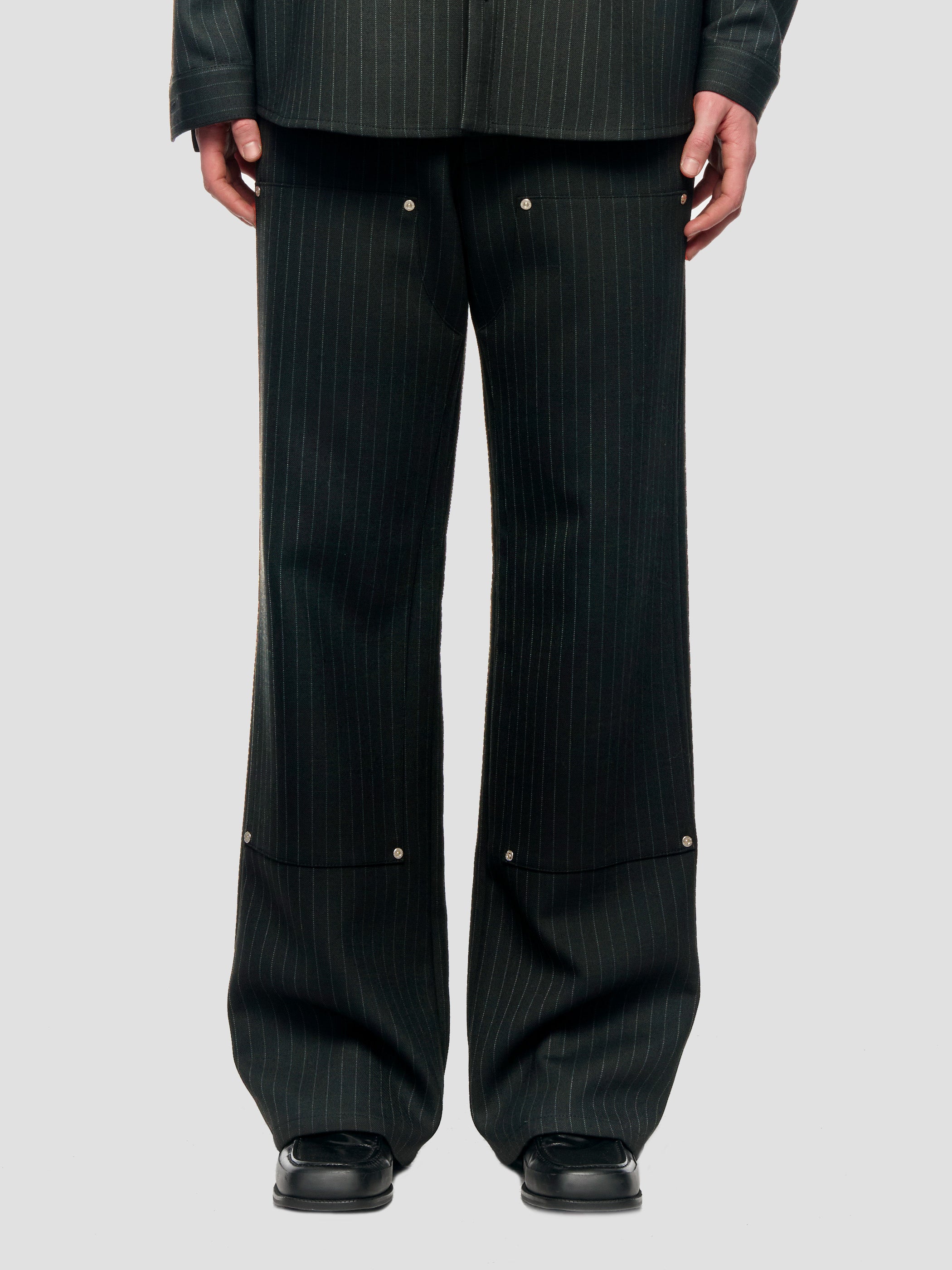 Pinstripe Carpenter Trousers