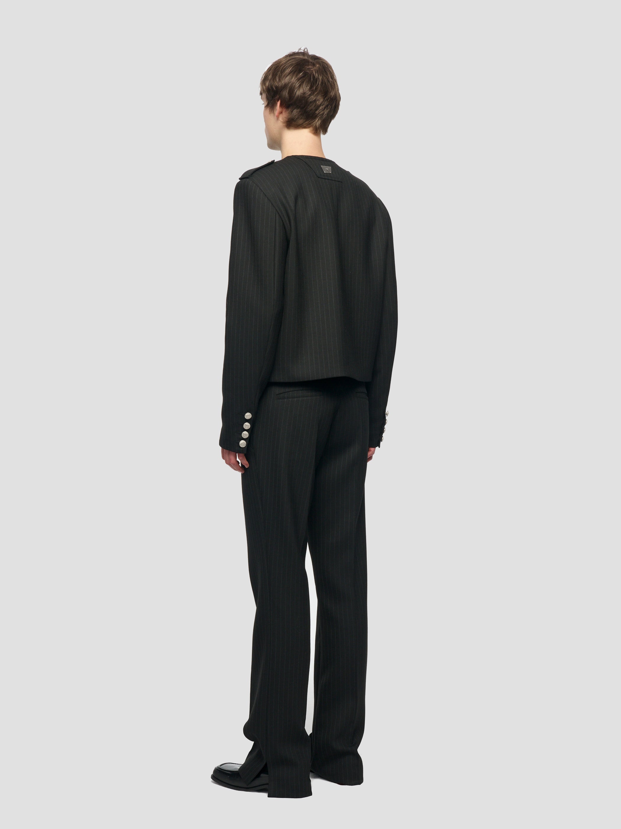 Officer Pinstripe Jacket