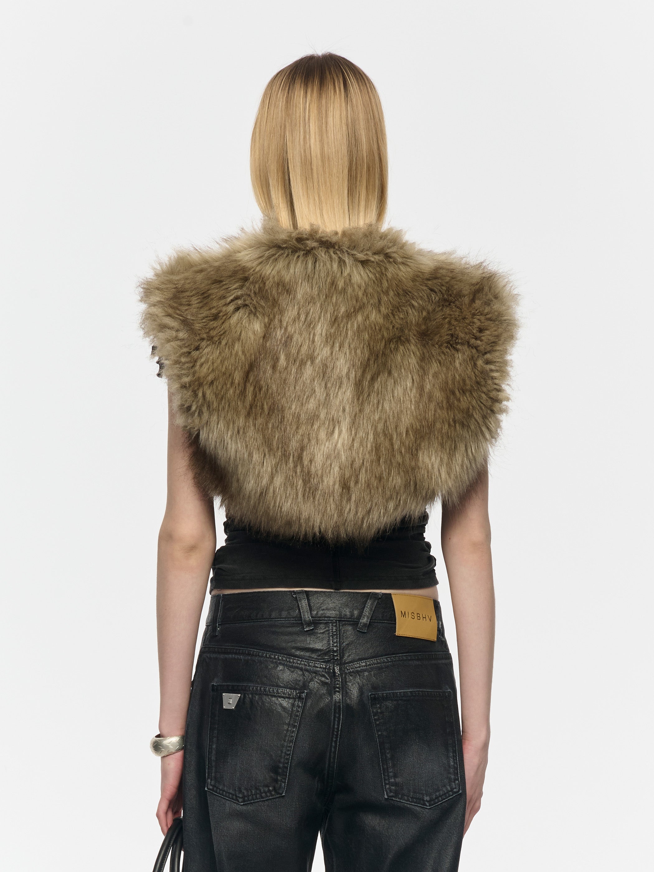 Fur Bolero Top