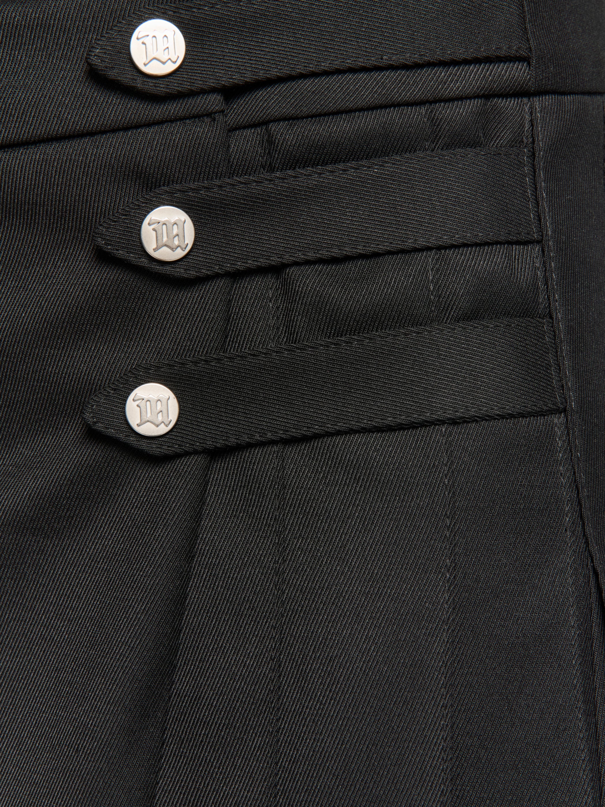 Pleated Midi Skirt