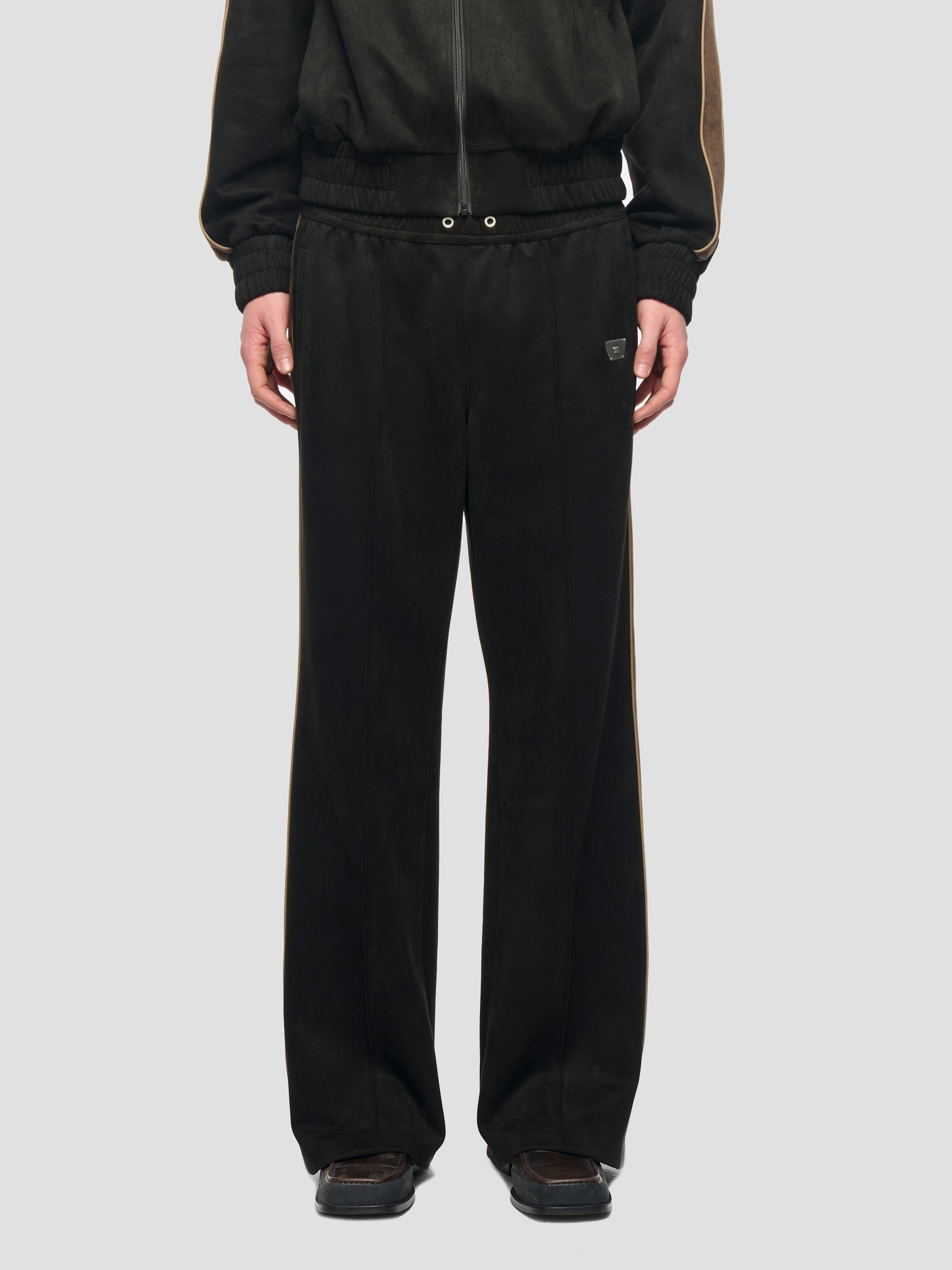 Faux Suede Sweatpants