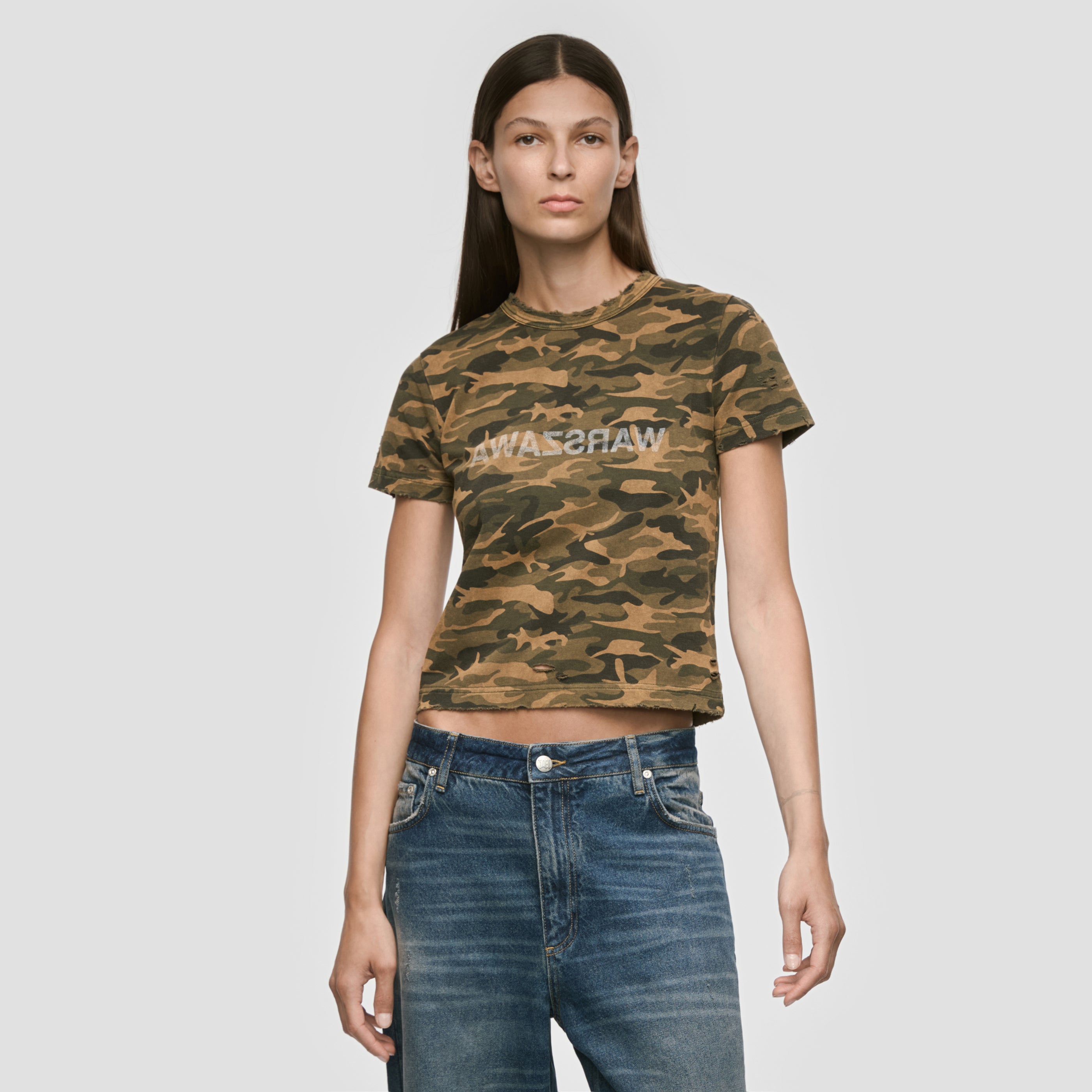 Warszawa Camo T-Shirt Small Fit