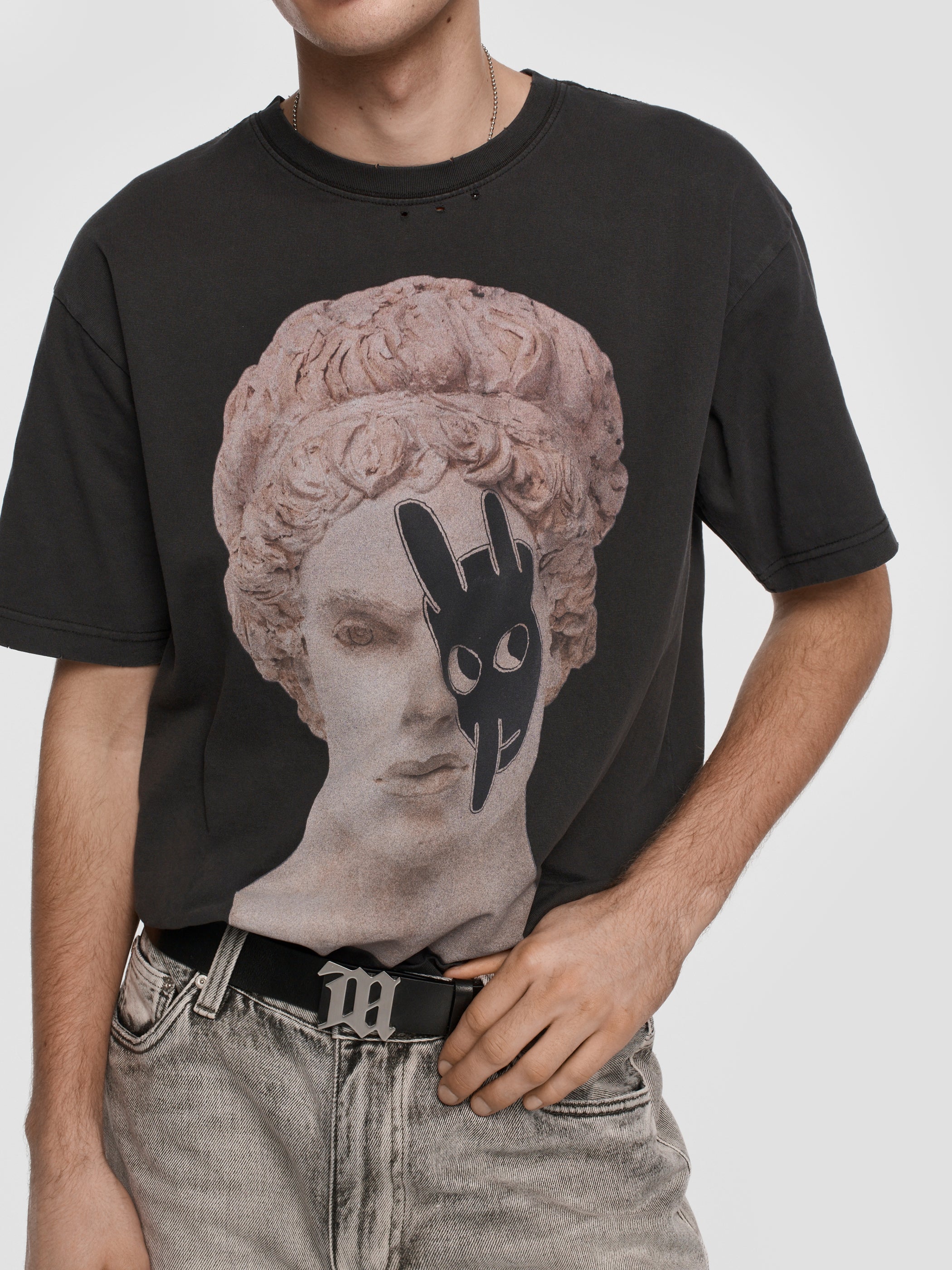 Ray Johnson Bunny Head Bust T-Shirt