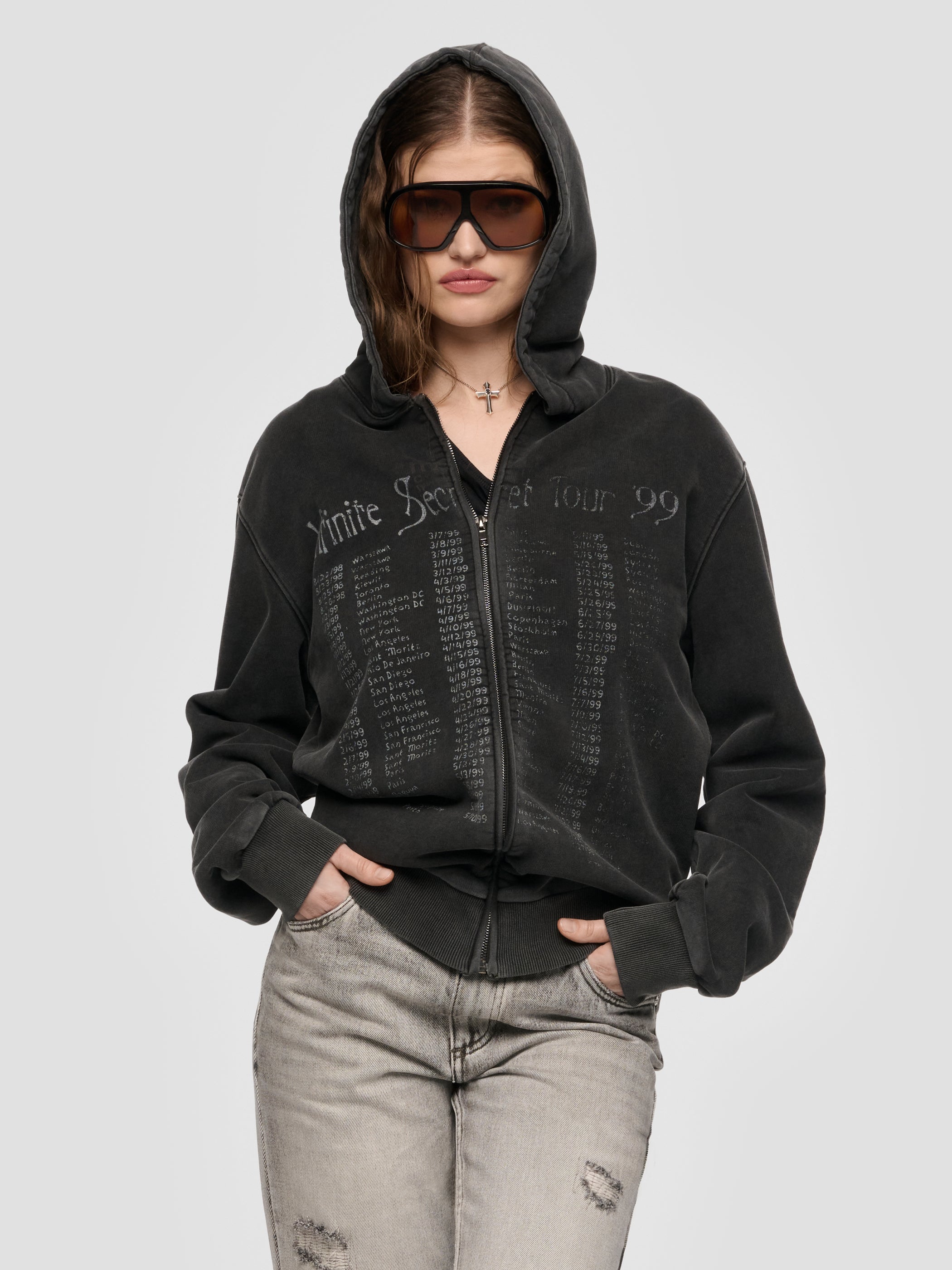 Tour 99 Zipped Hoodie