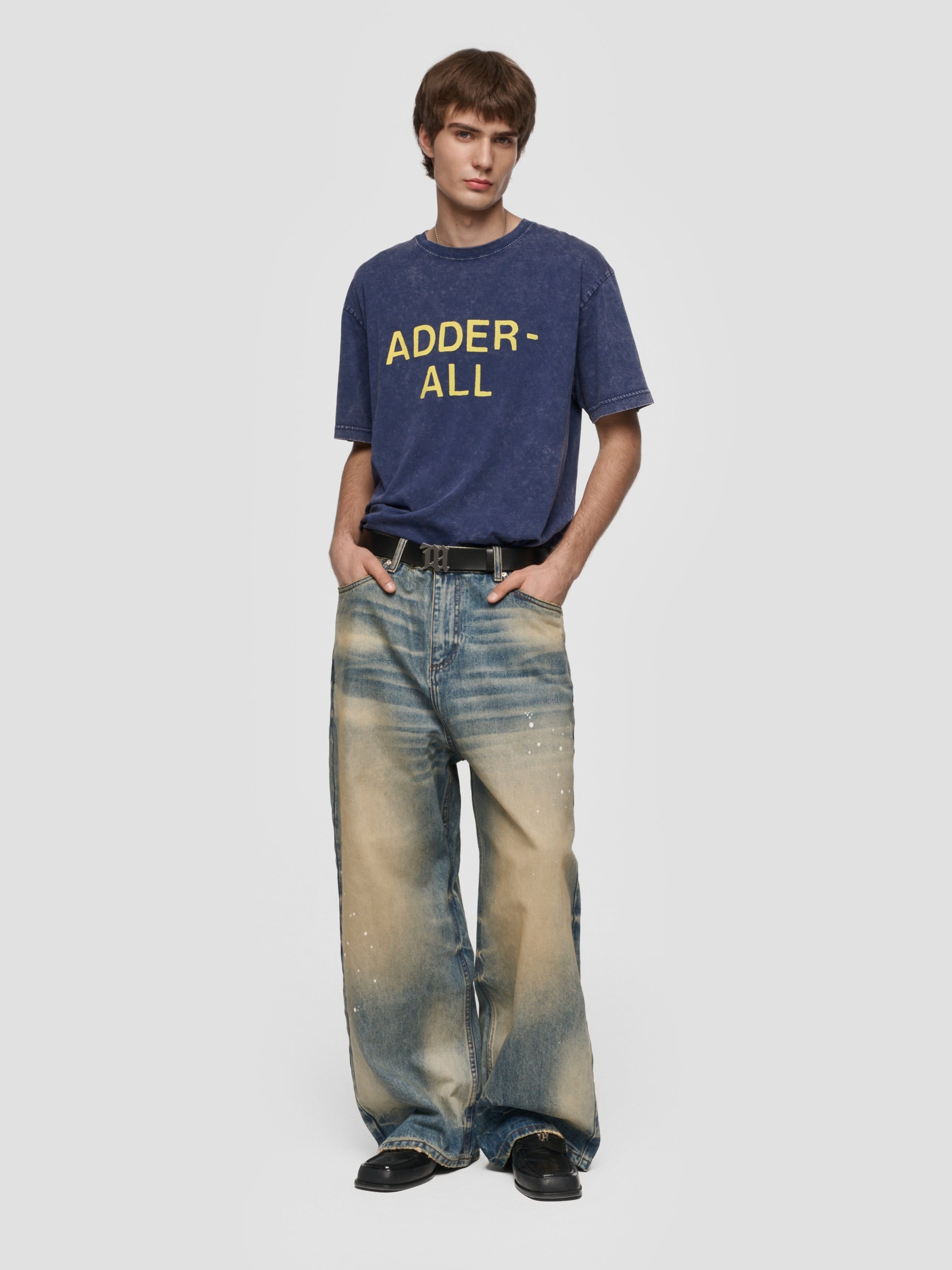 Baggy Denim Trousers