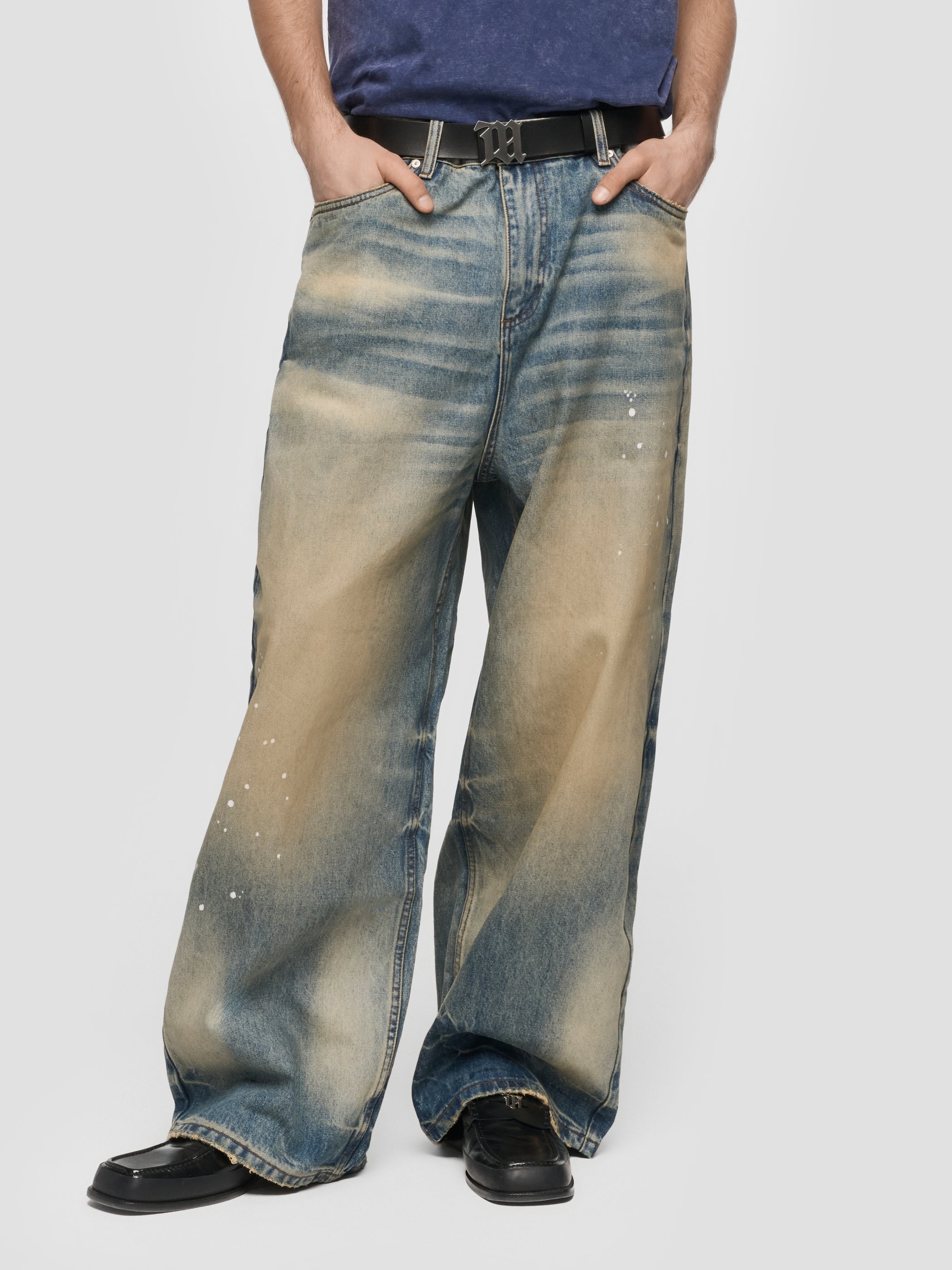 Baggy Denim Trousers