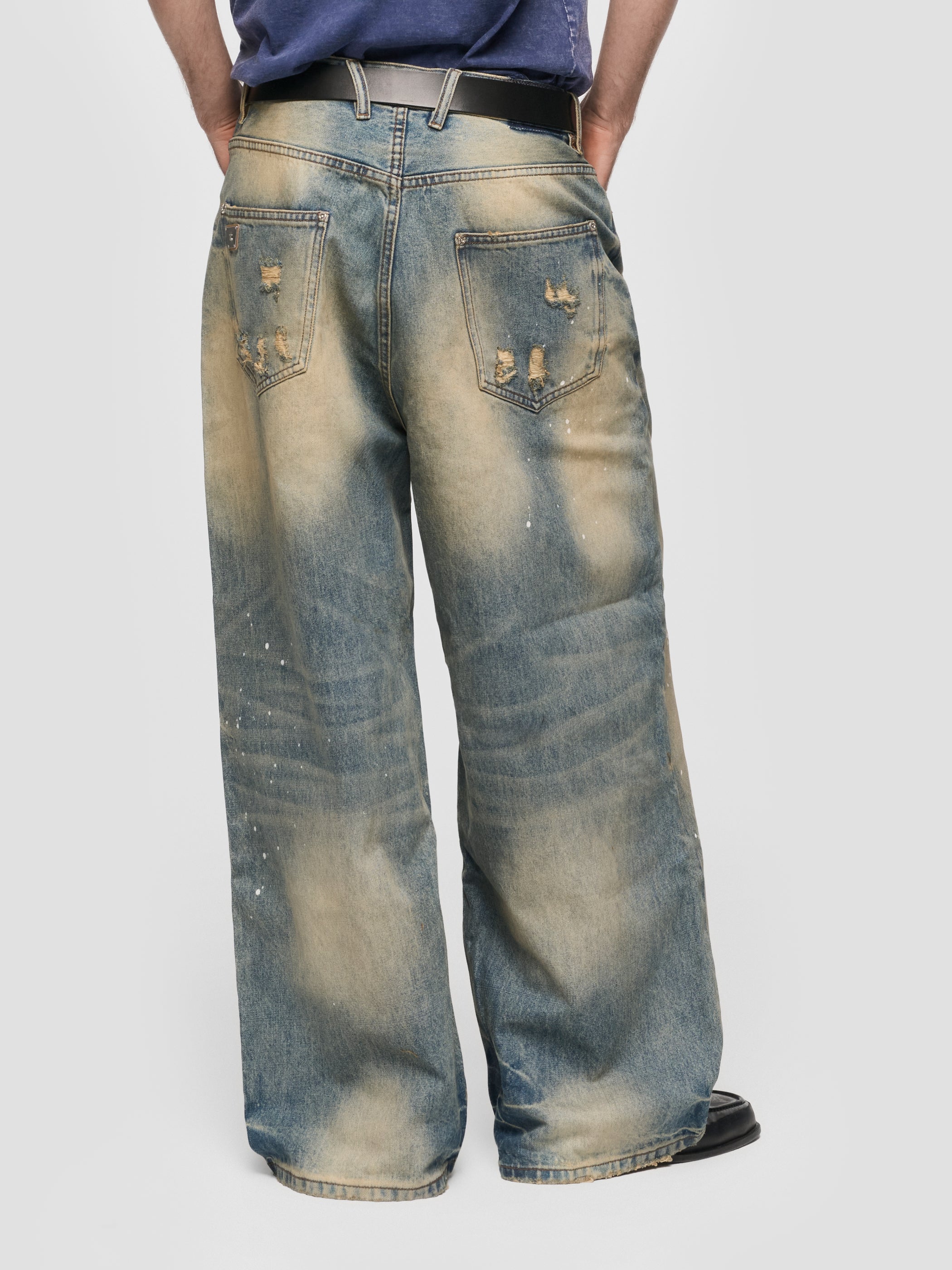 Baggy Denim Trousers