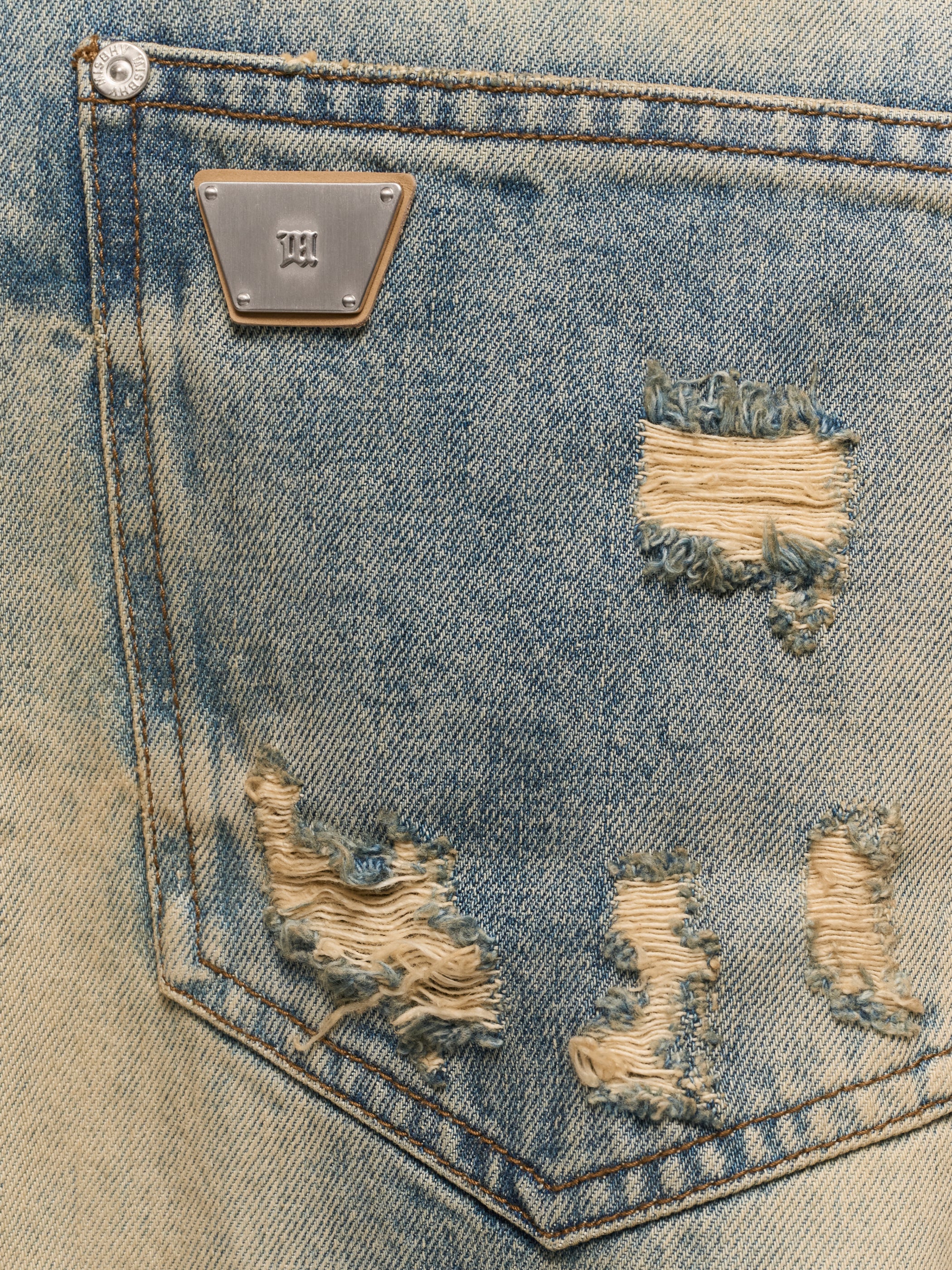 Baggy Denim Trousers