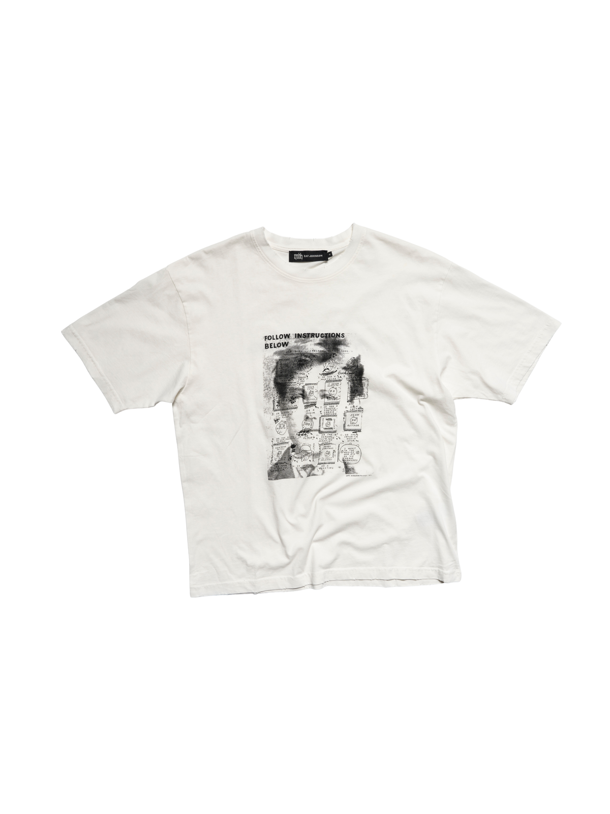 Ray Johnson Rimbaud Template Tshirt Unisex