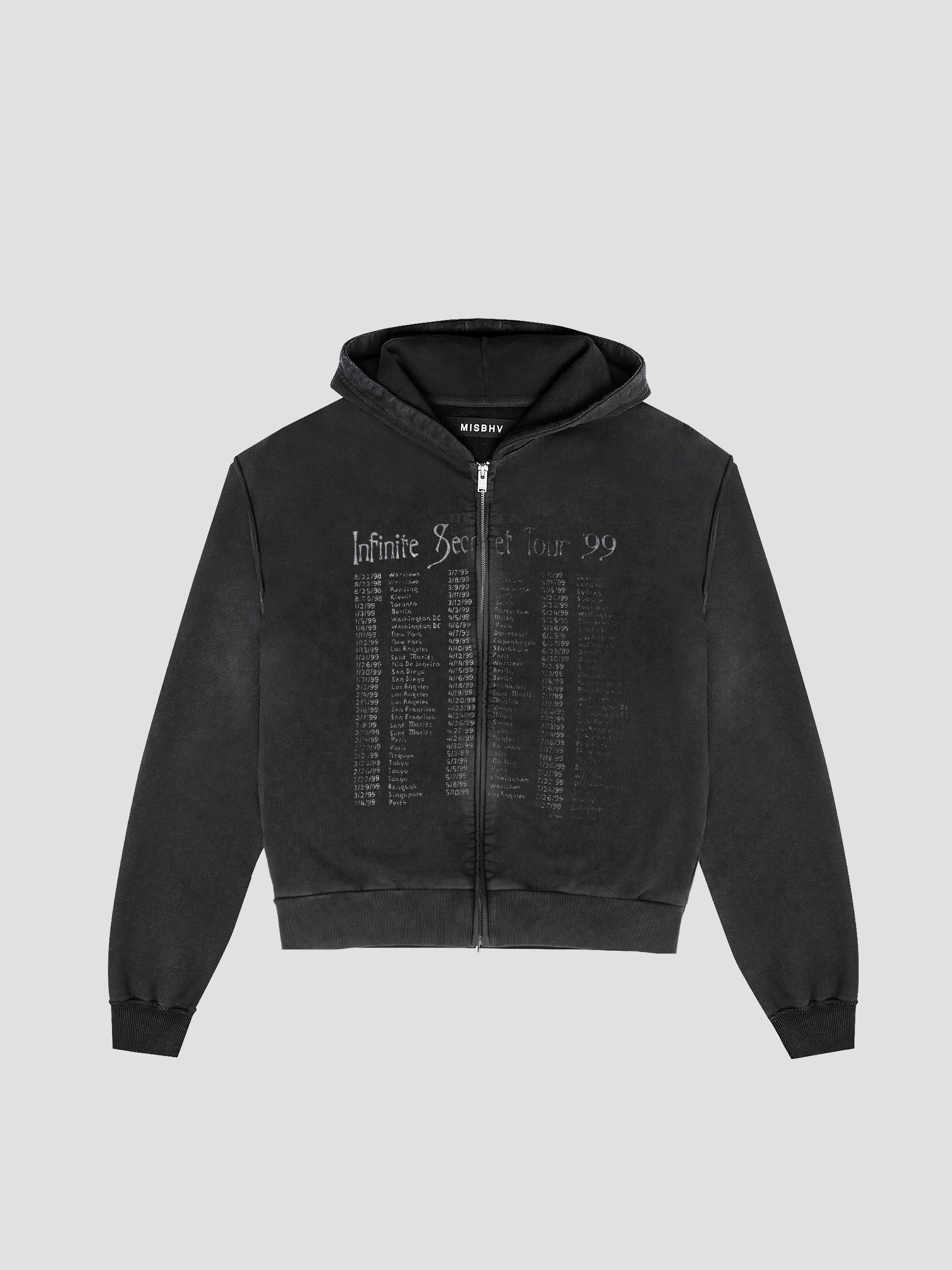 Tour 99 Zipped Hoodie