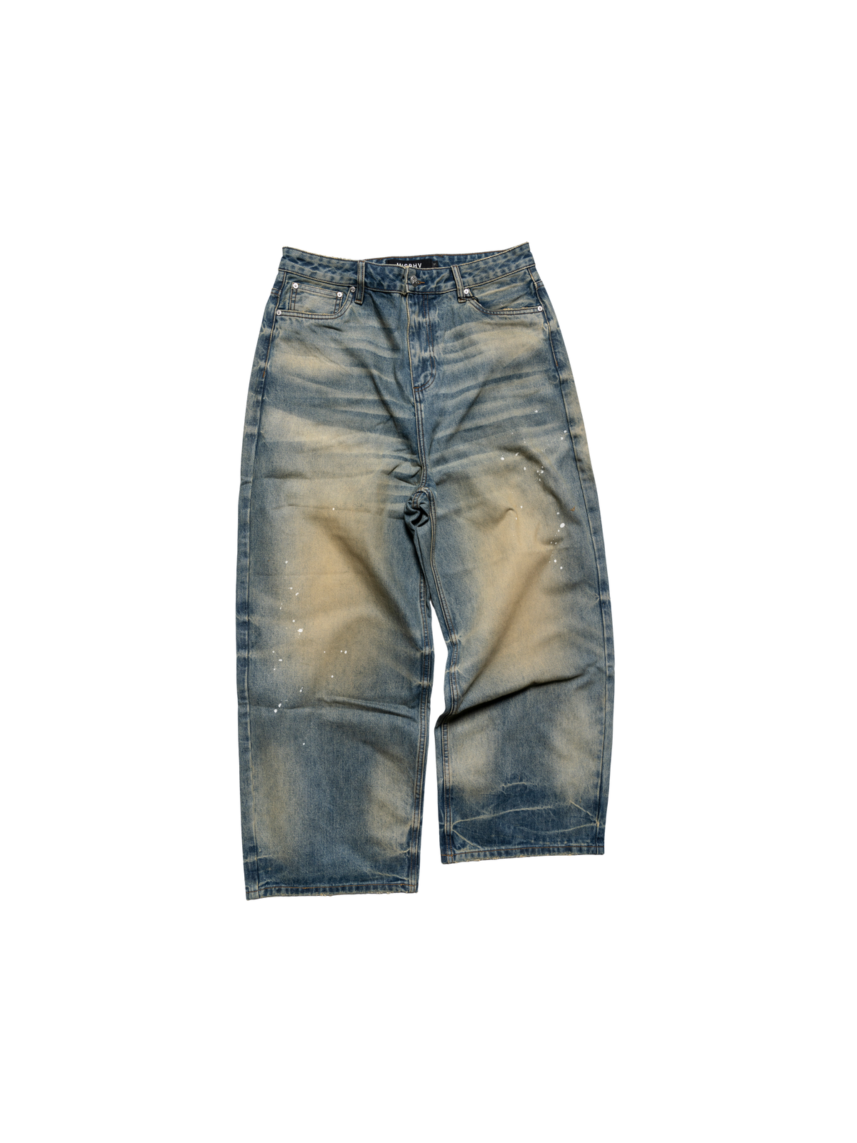 Baggy Denim Trousers Unisex