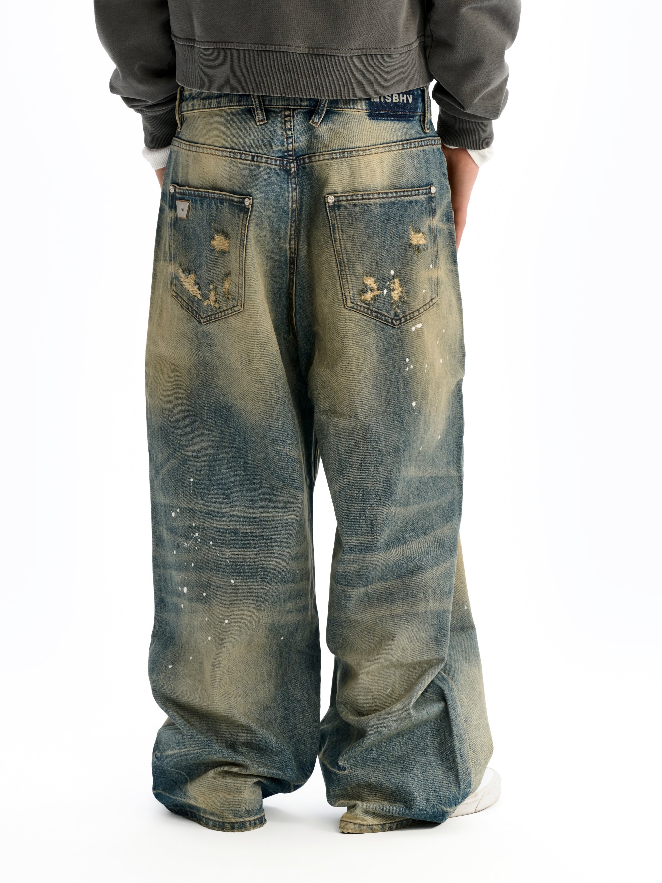 Baggy Denim Trousers Unisex